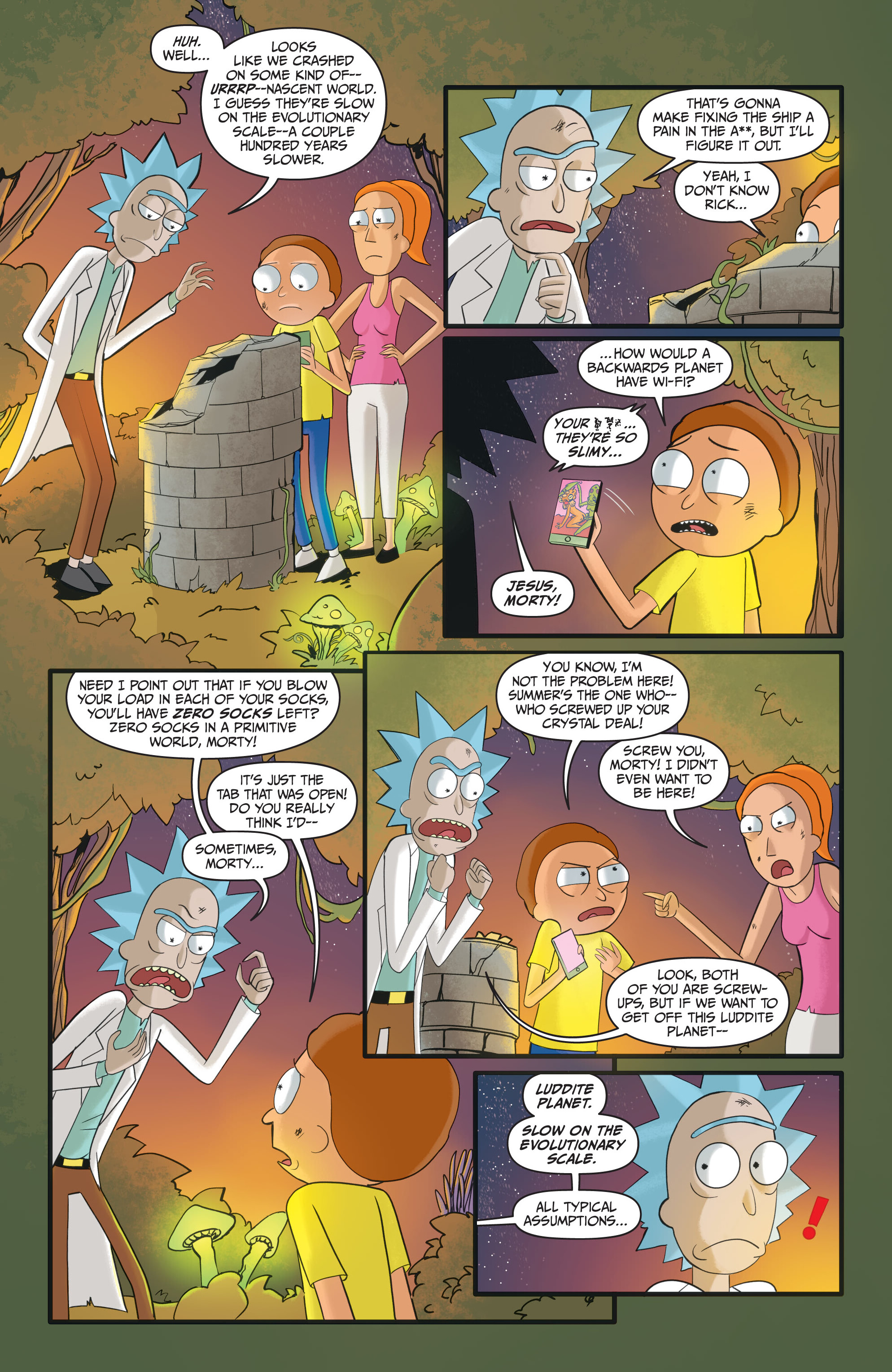 Read online Rick and Morty: Heart of Rickness comic -  Issue #1 - 11