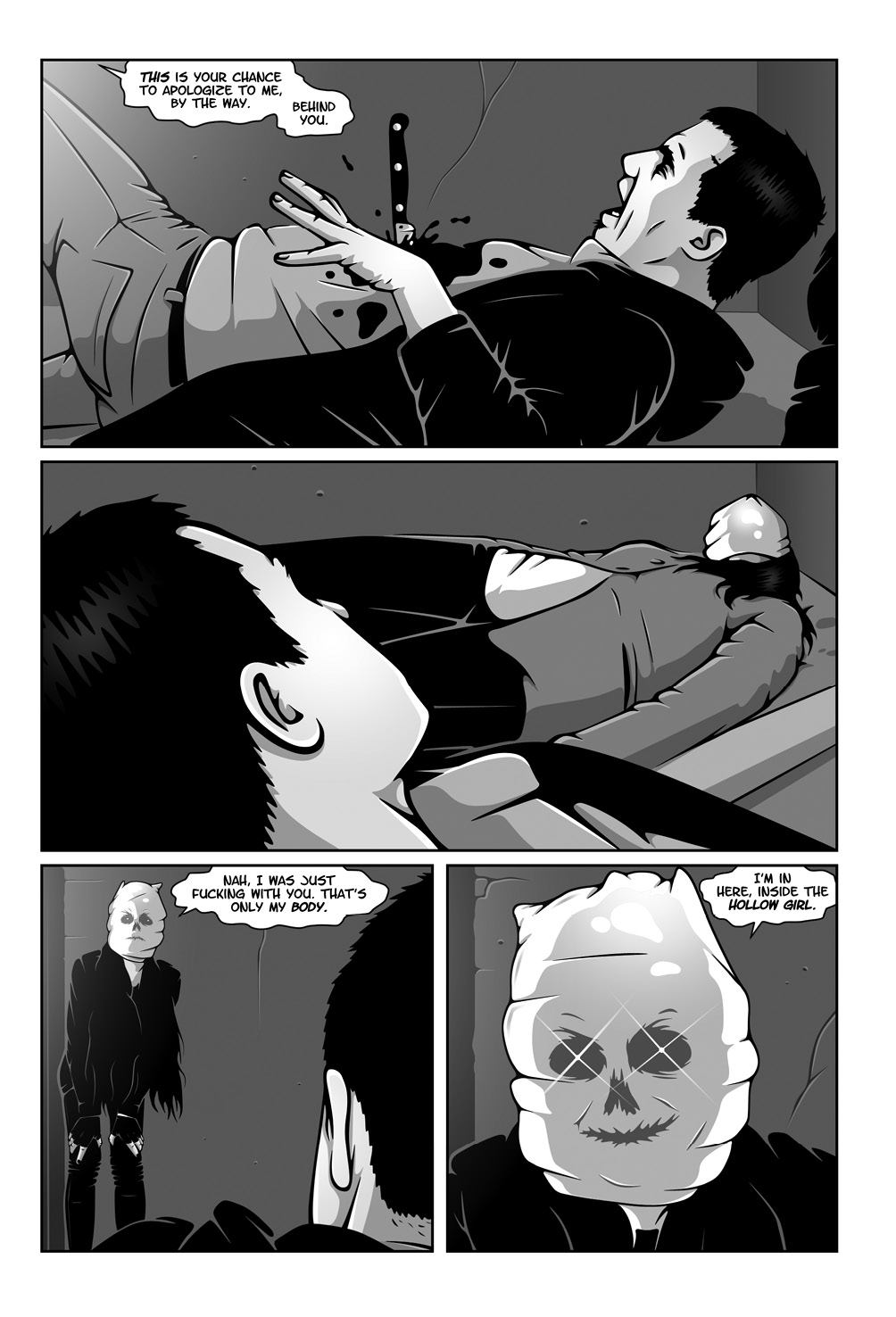 Read online Hollow Girl comic -  Issue #7 - 46