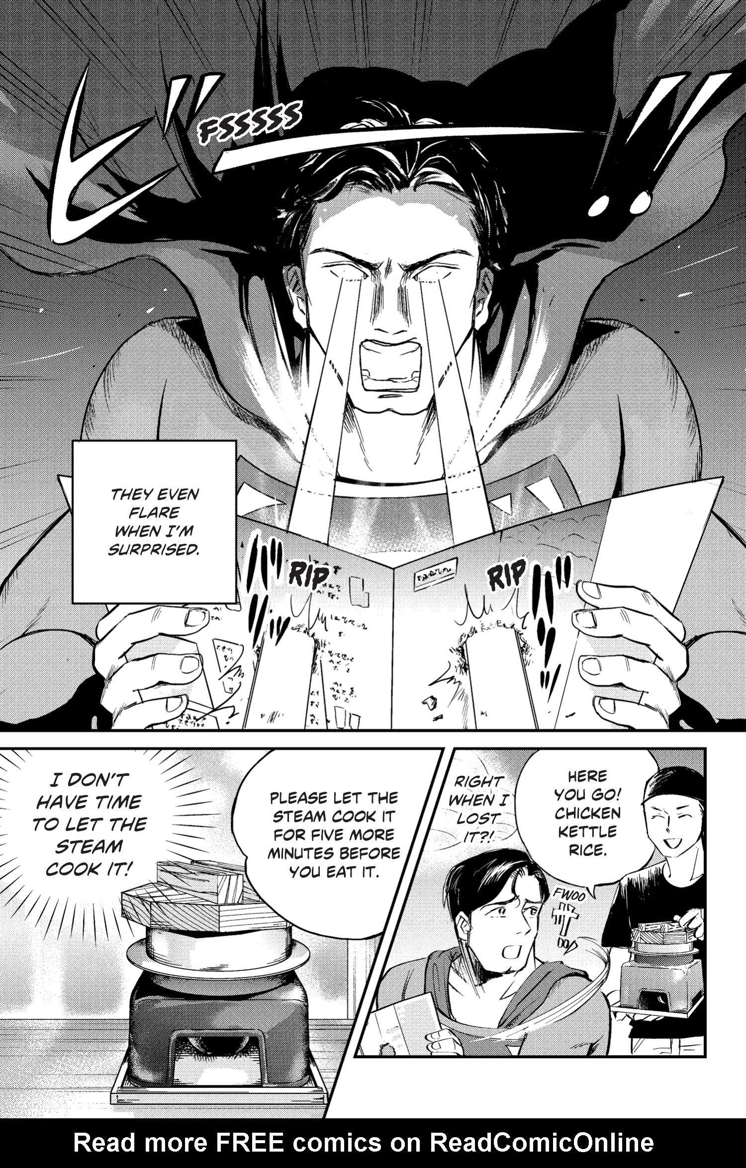 Read online Superman vs. Meshi comic -  Issue #1 - 28