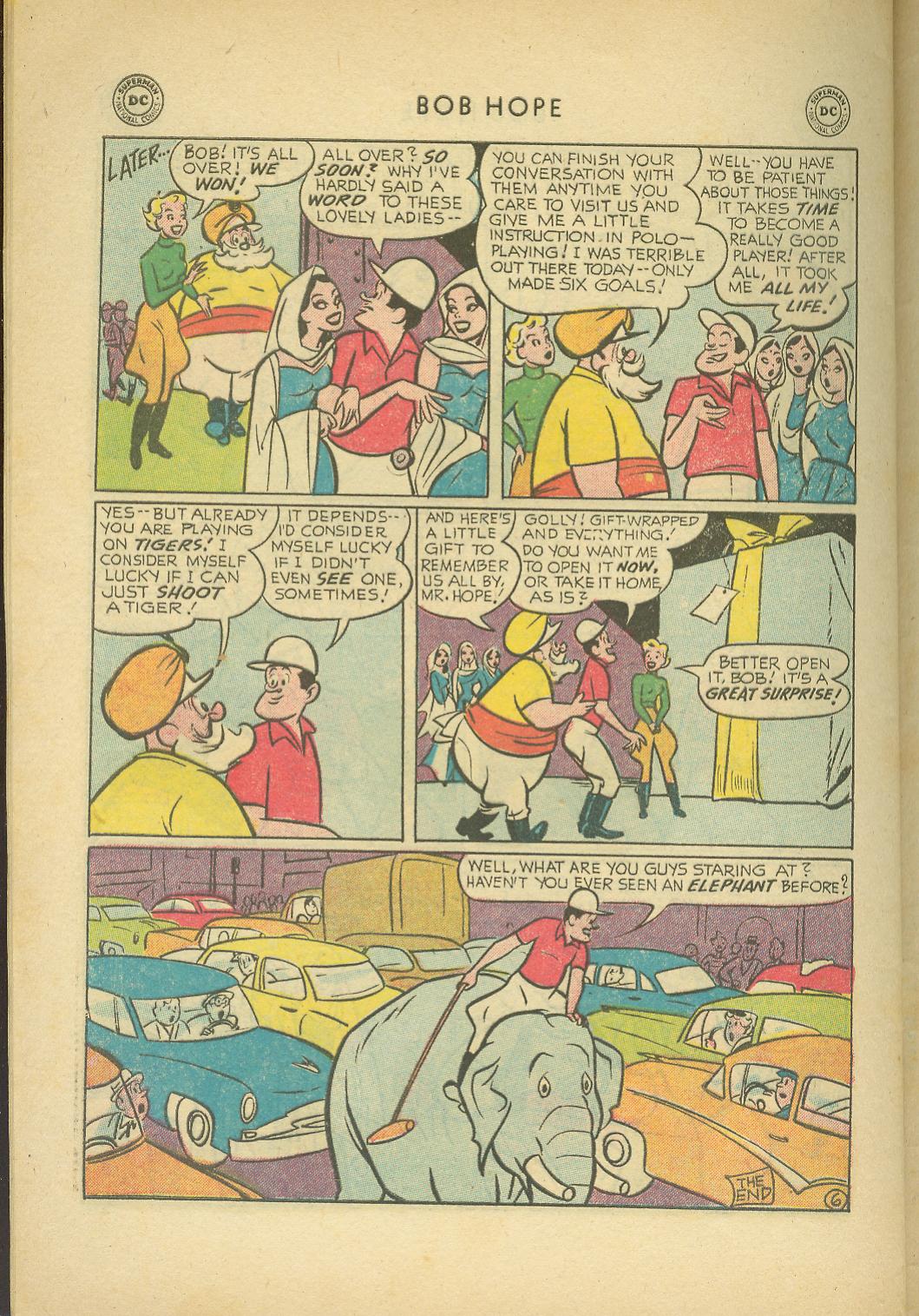 Read online The Adventures of Bob Hope comic -  Issue #39 - 32