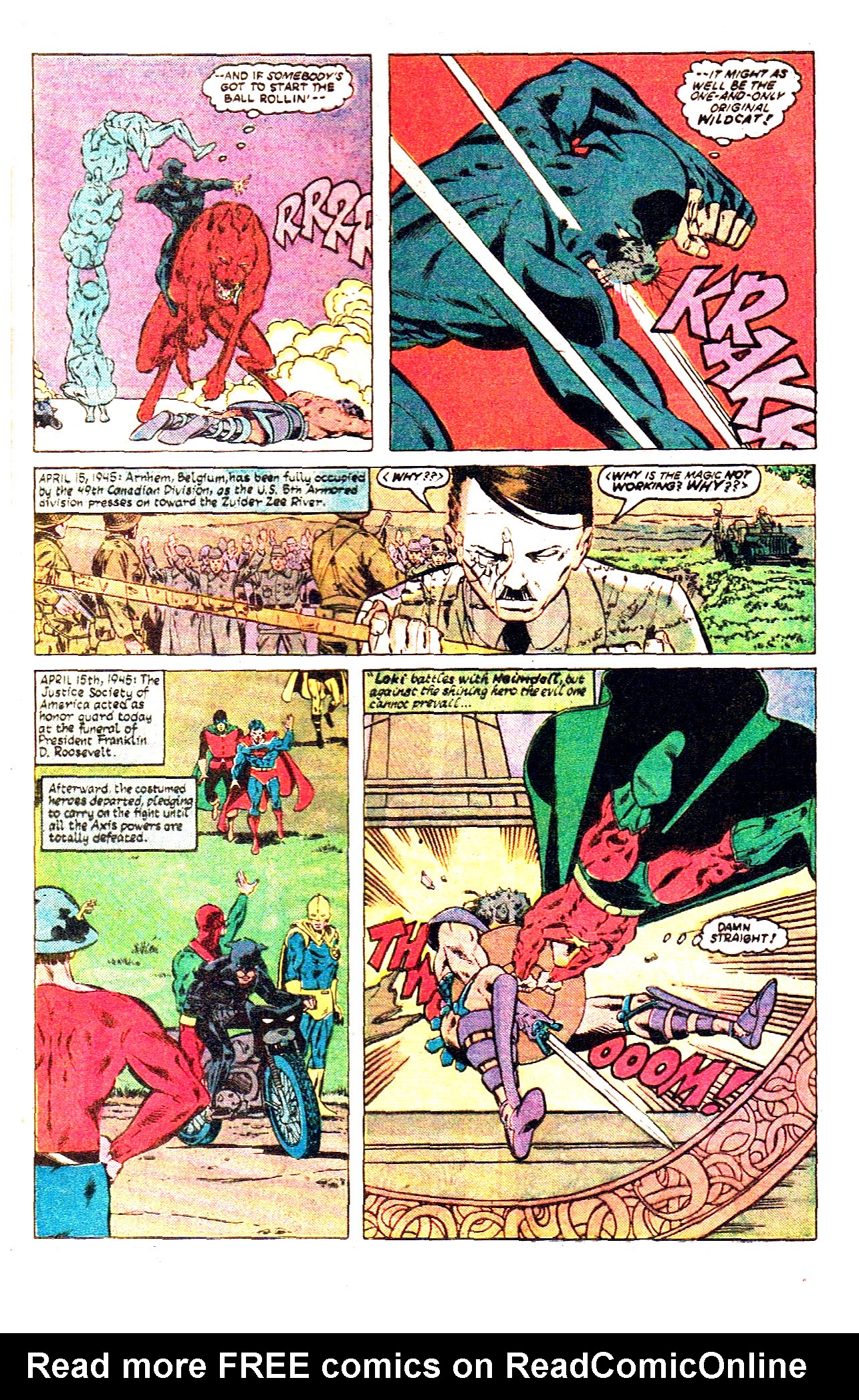 Read online Last Days of the Justice Society Special comic -  Issue # Full - 46