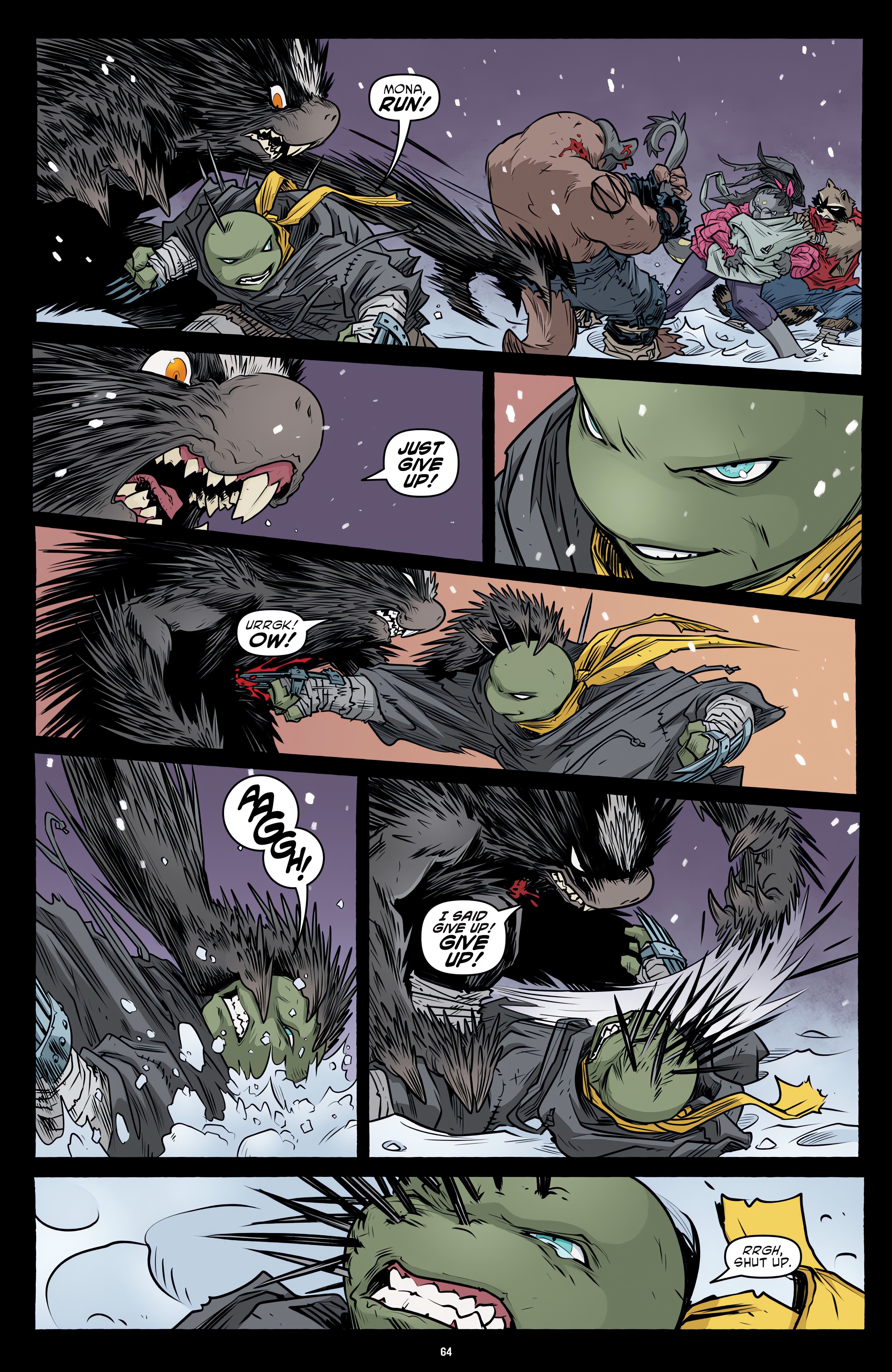 Read online Teenage Mutant Ninja Turtles: The IDW Collection comic -  Issue # TPB 14 (Part 1) - 64
