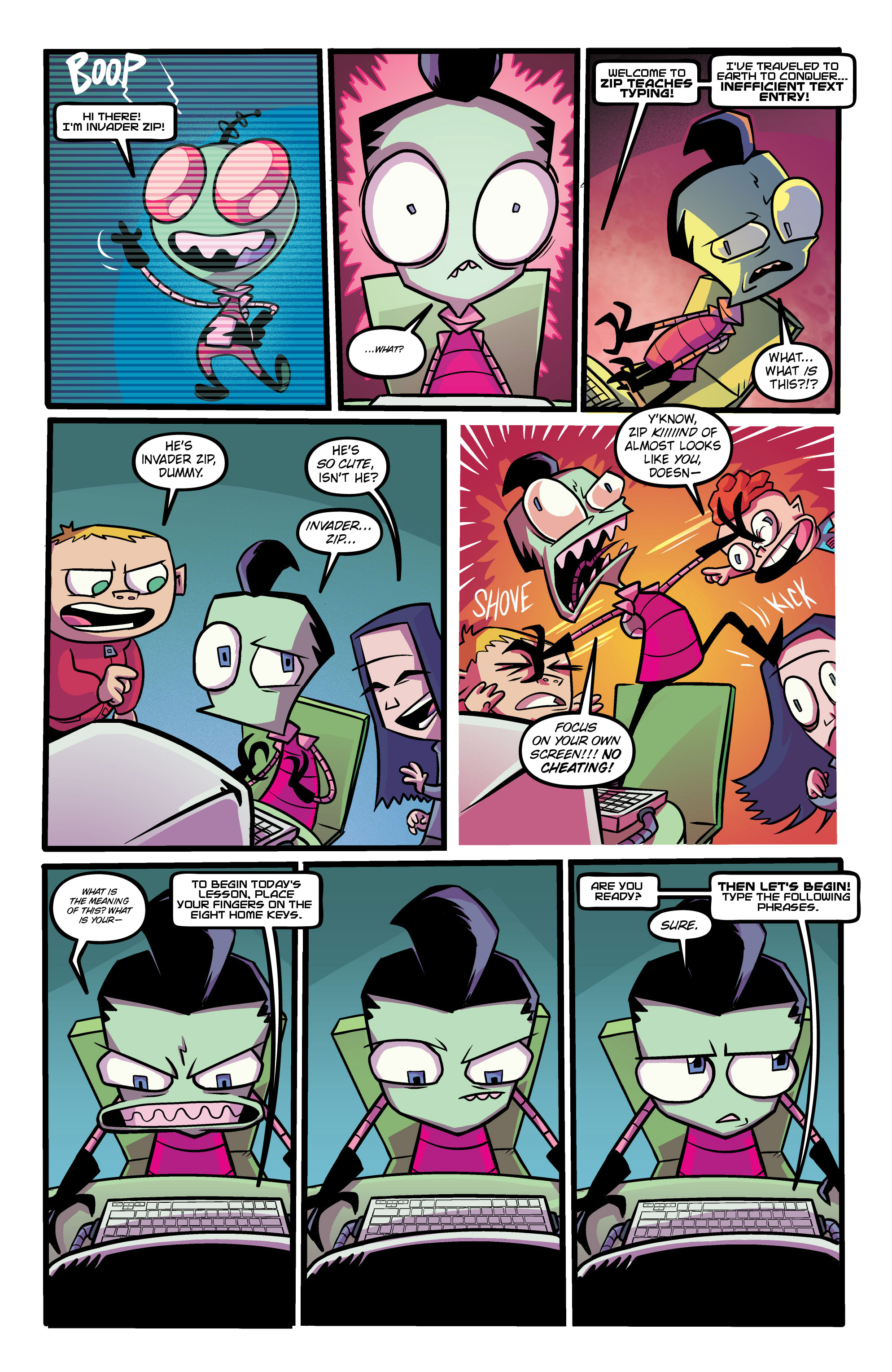 Read online Invader Zim Quarterly comic -  Issue #4 - 11