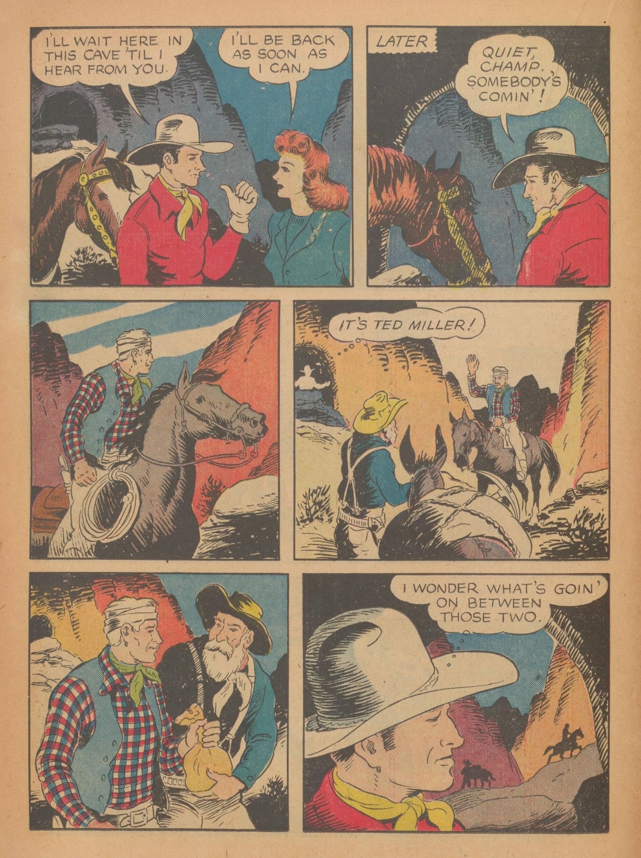 Read online Gene Autry Comics comic -  Issue #5 - 24