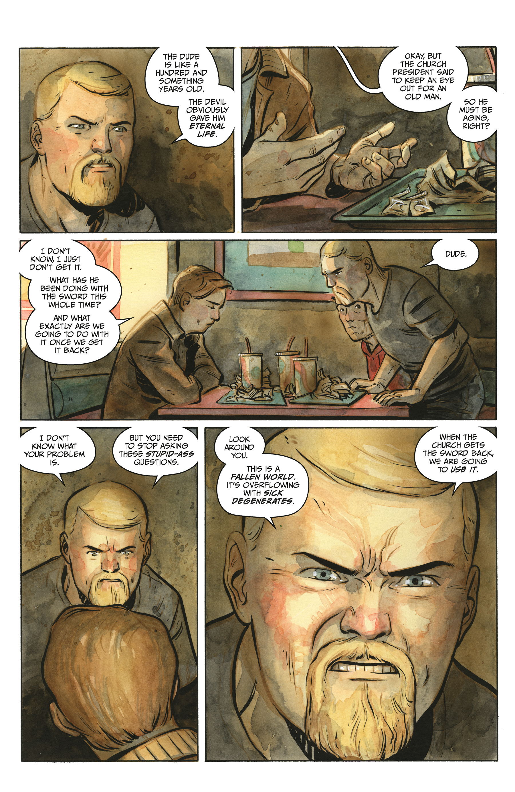 Read online The Lonesome Hunters: The Wolf Child comic -  Issue #3 - 6