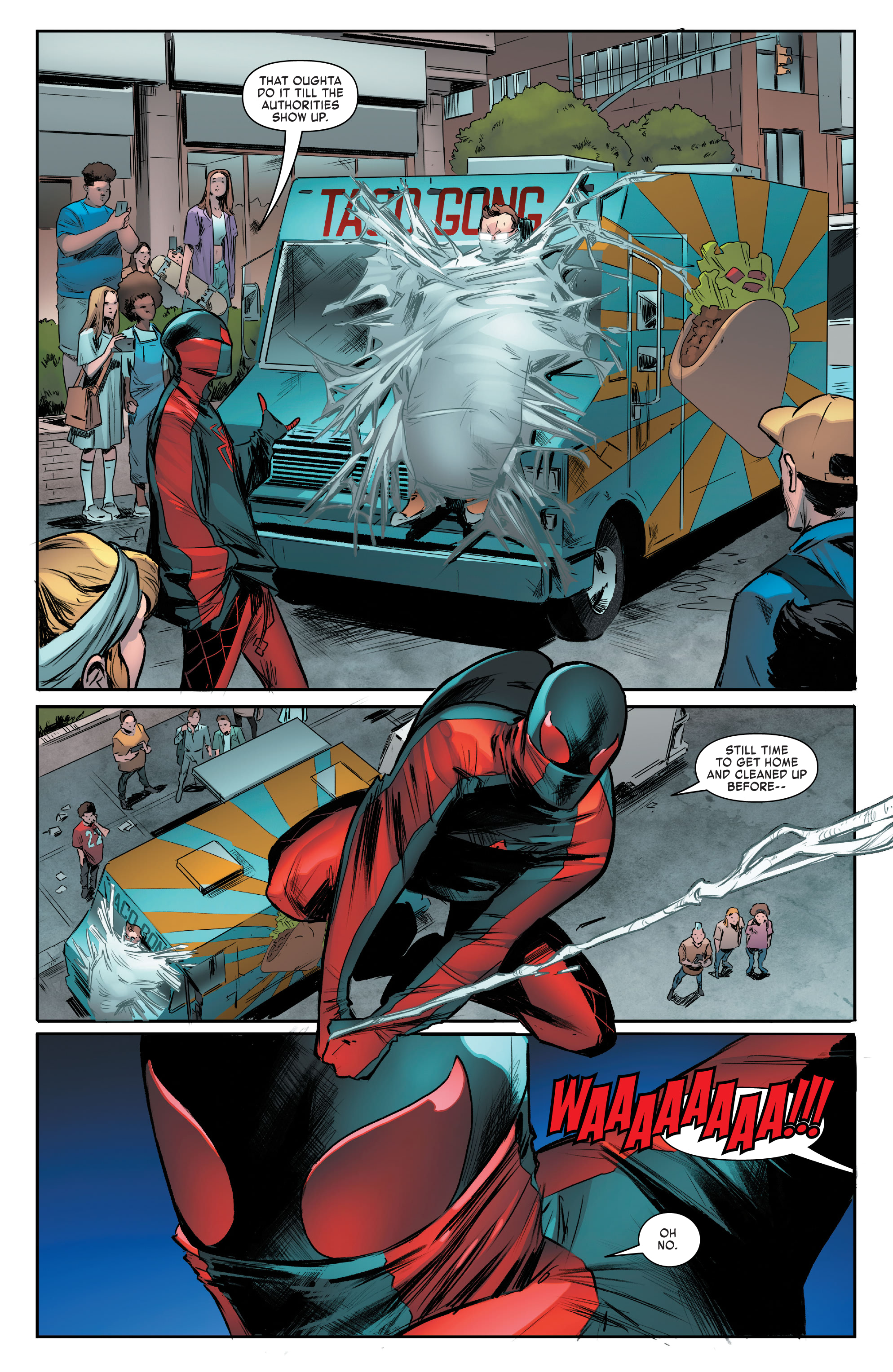 Read online Miles Morales: Spider-Man By Saladin Ahmed Omnibus comic -  Issue # TPB (Part 8) - 52