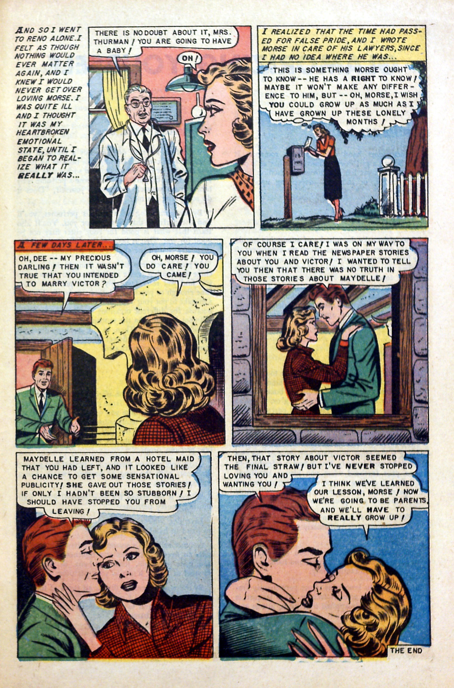 Read online Glamorous Romances comic -  Issue #62 - 25