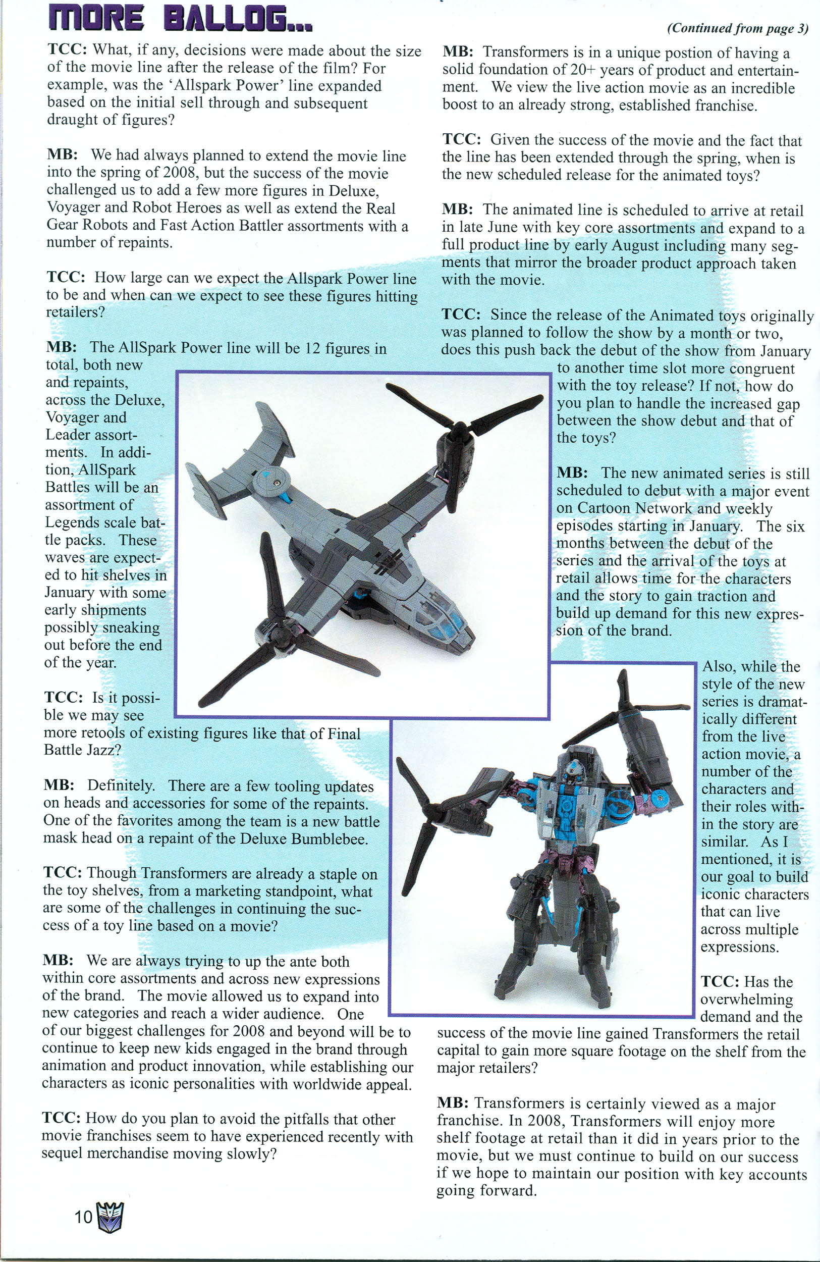 Read online Transformers: Collectors' Club comic -  Issue #18 - 10