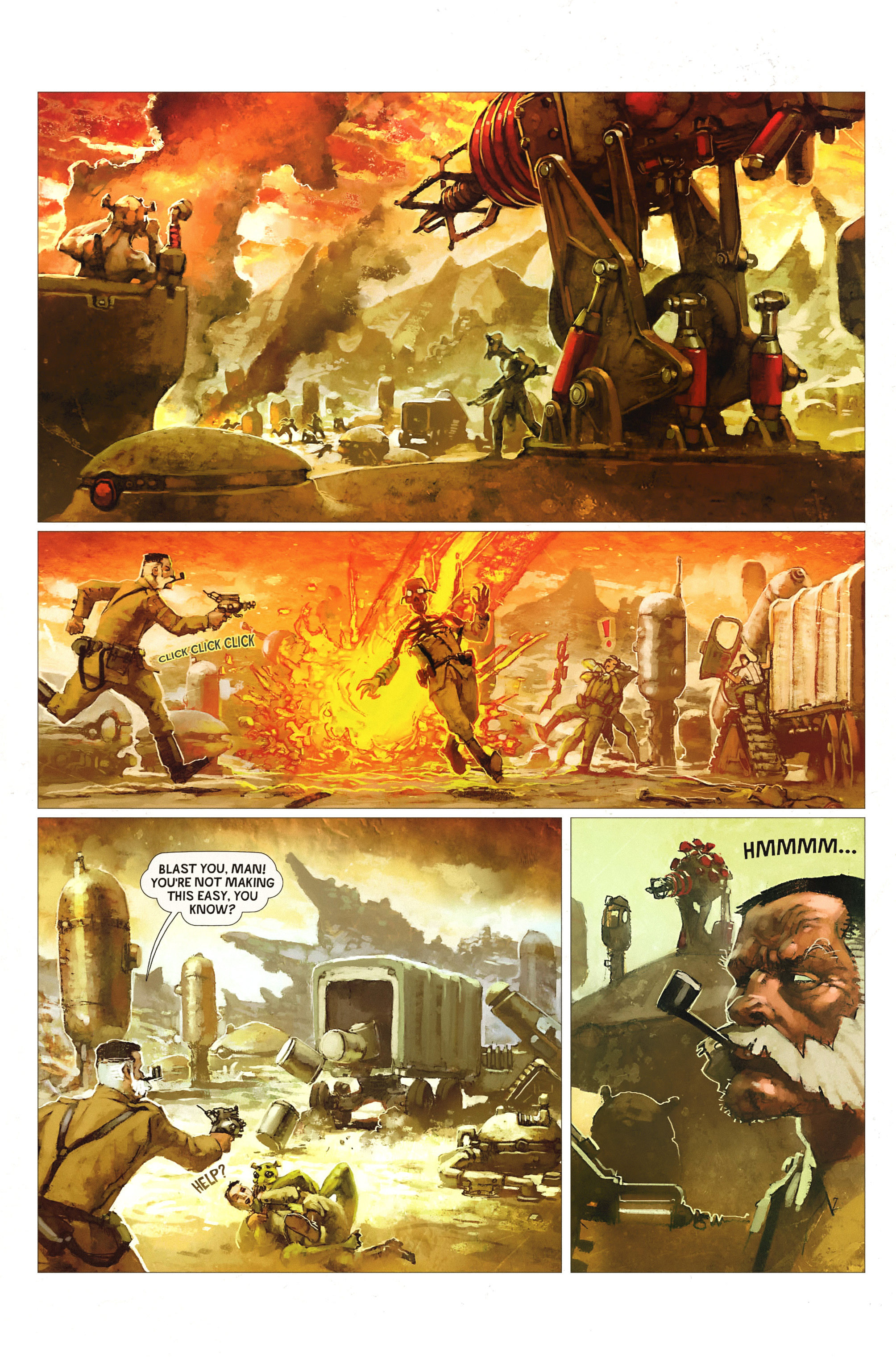Read online Dr. Grordbort Onslaught comic -  Issue # TPB - 118
