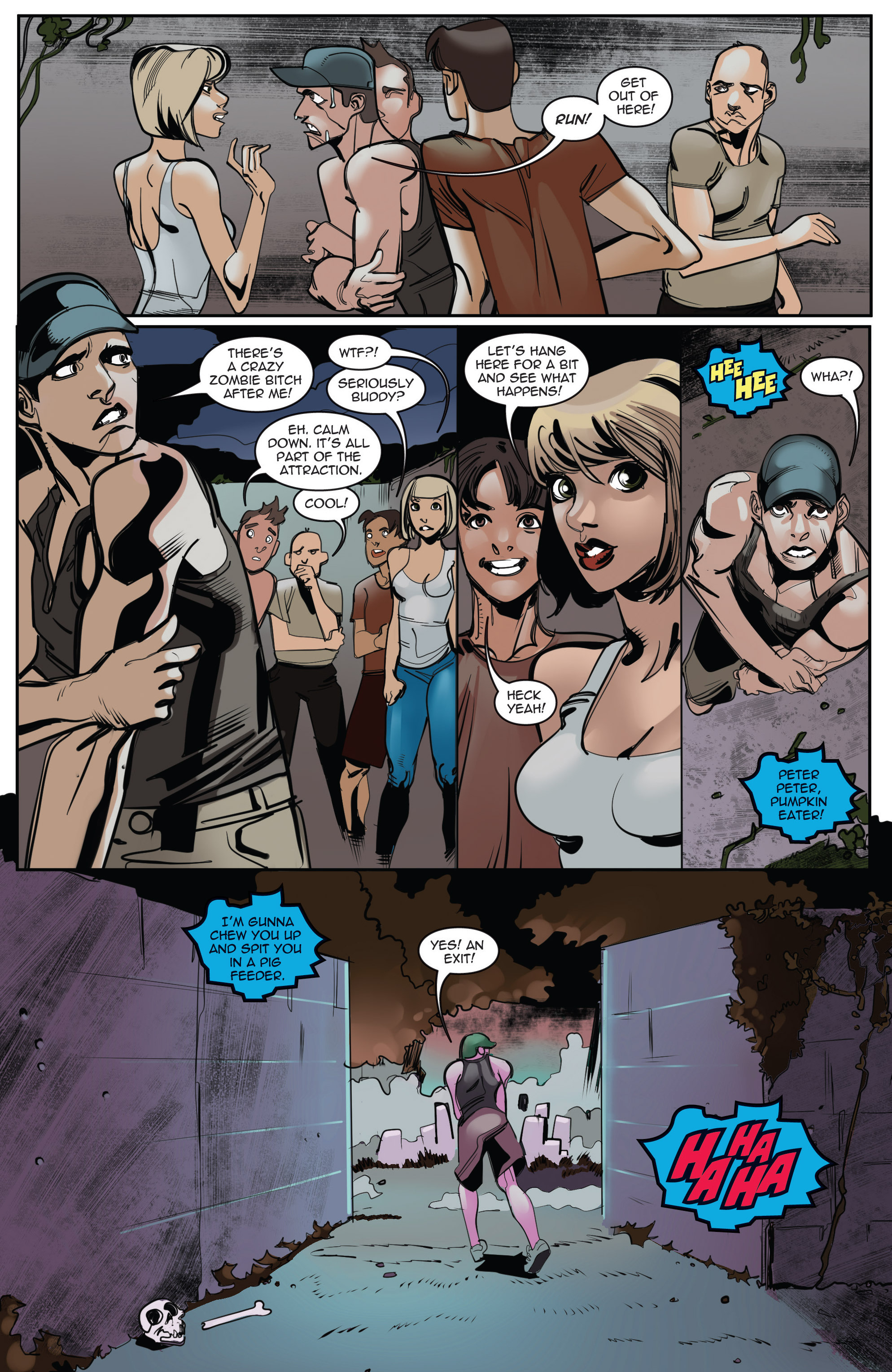 Read online Zombie Tramp Halloween Special comic -  Issue # Full - 11