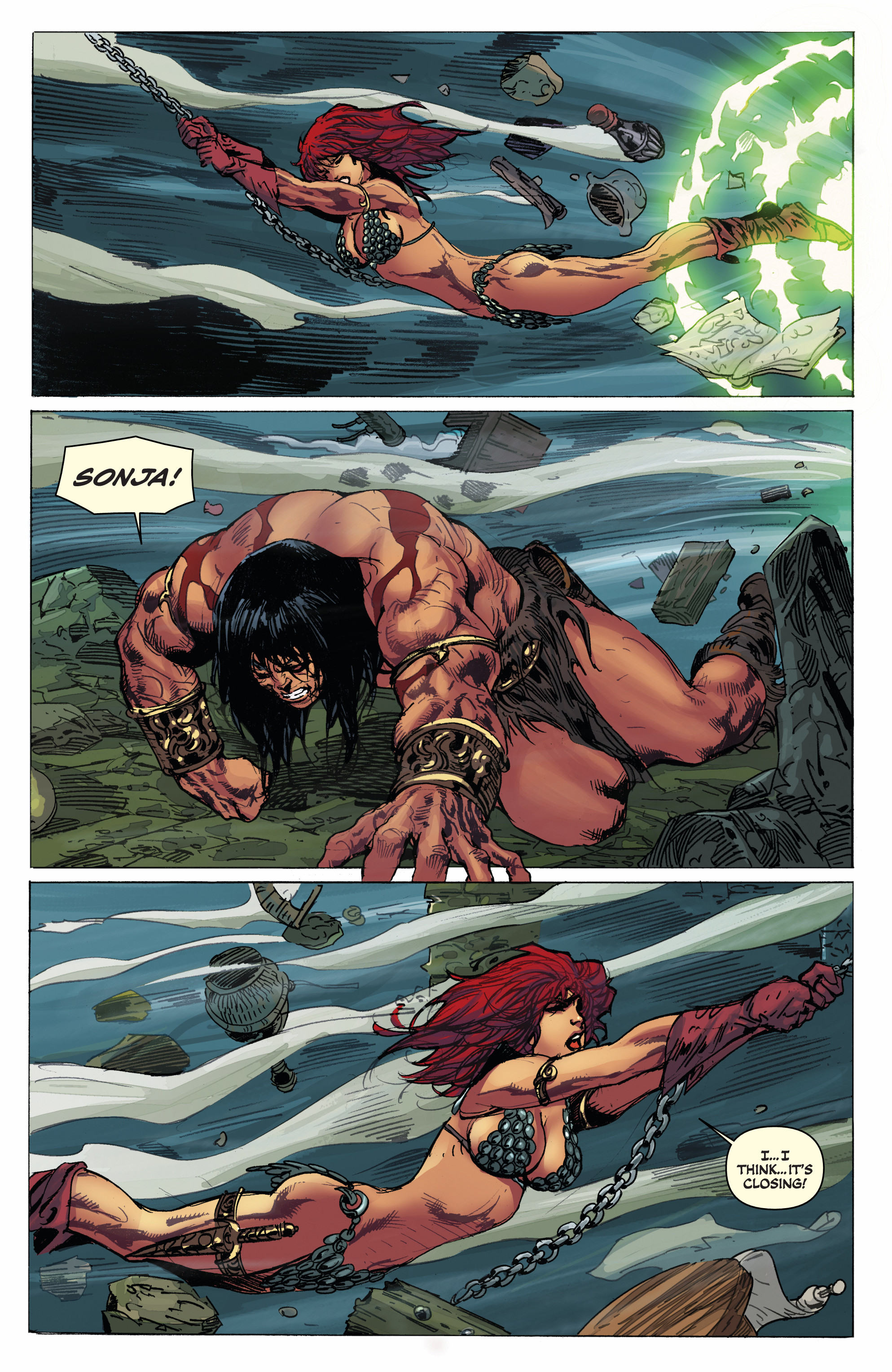Read online Red Sonja/Conan comic -  Issue # _TPB - 93