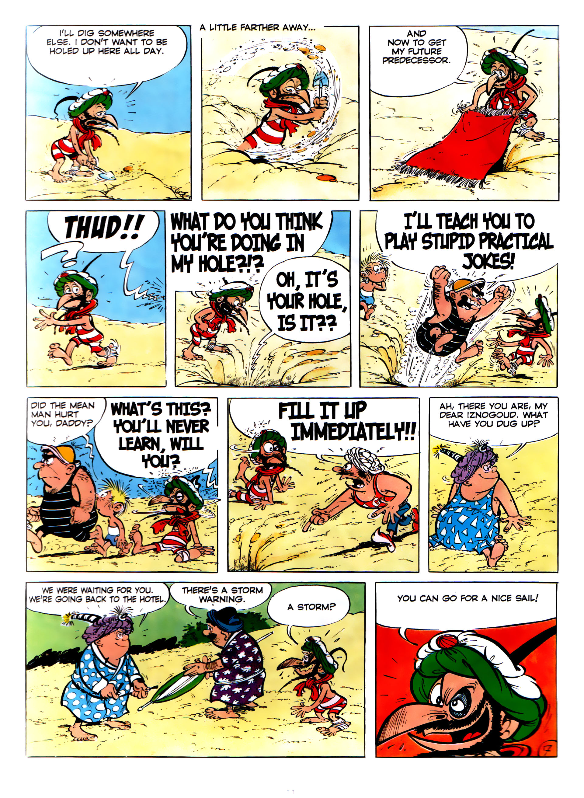 Read online Iznogoud comic -  Issue #2 - 9