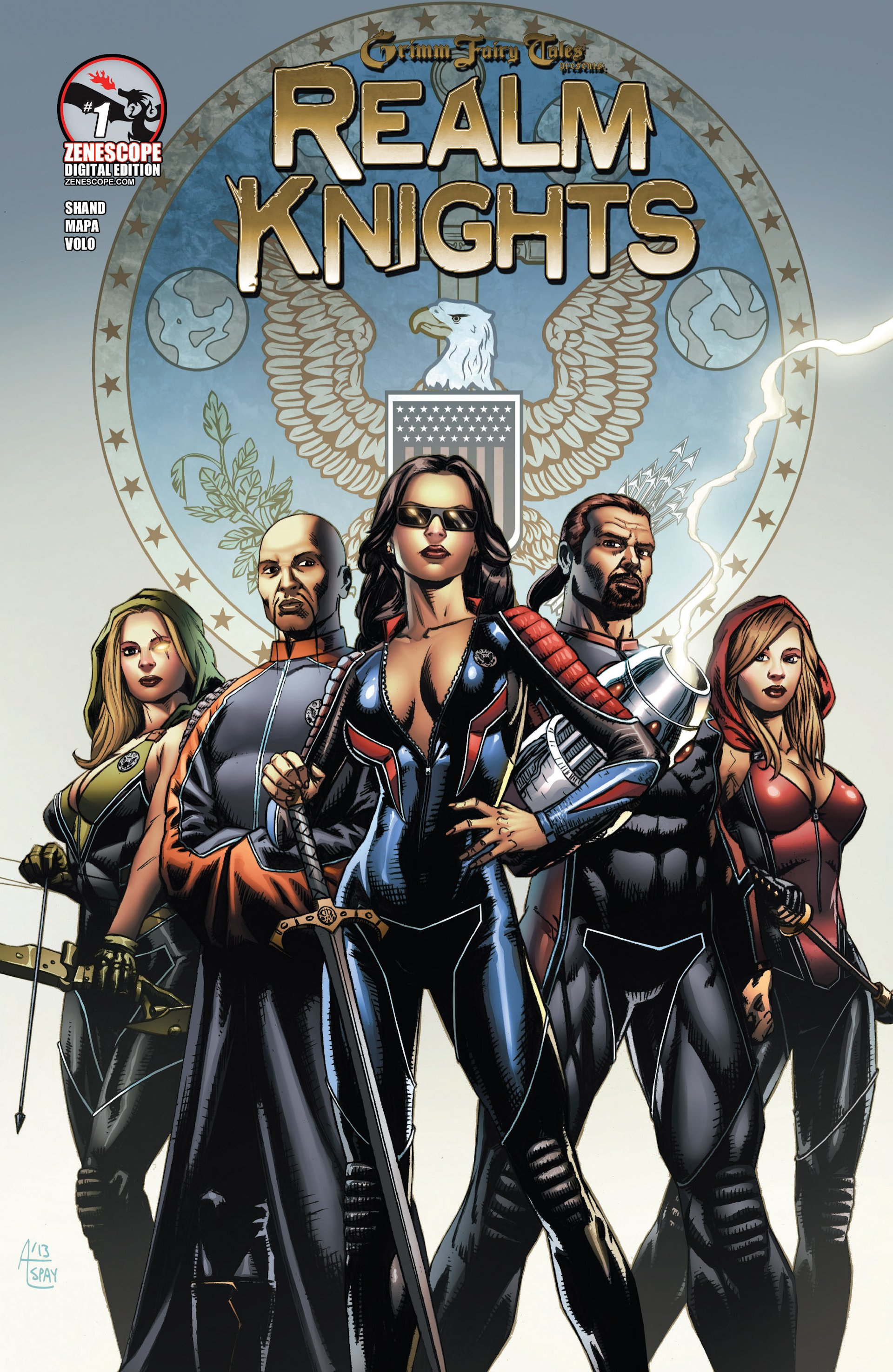 Read online Grimm Fairy Tales presents Realm Knights comic -  Issue #1 - 1