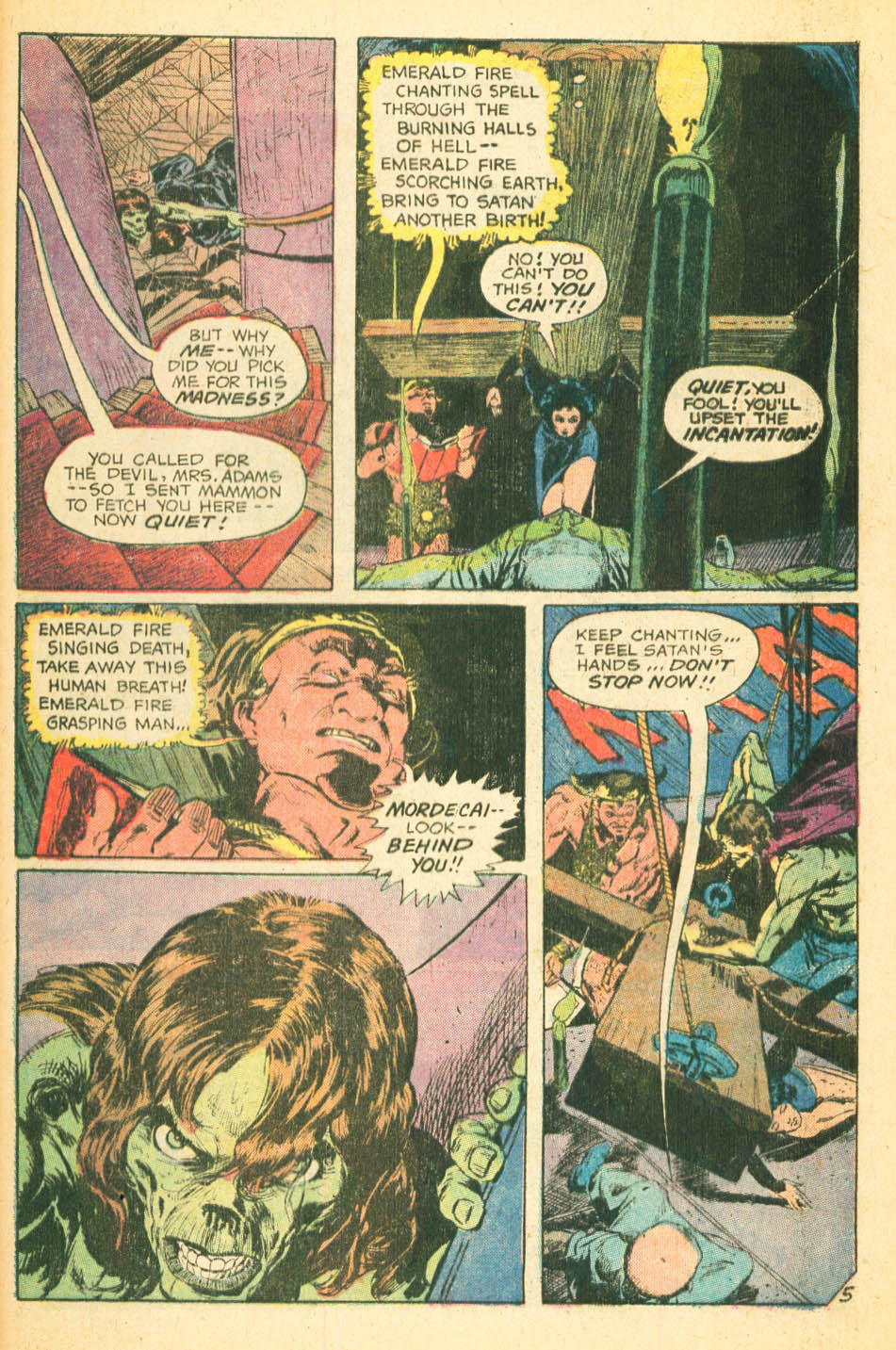 Read online The Phantom Stranger (1969) comic -  Issue #25 - 29