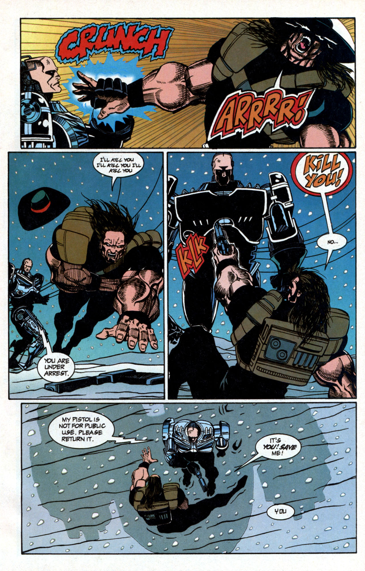 Read online Robocop: Mortal Coils comic -  Issue #4 - 19