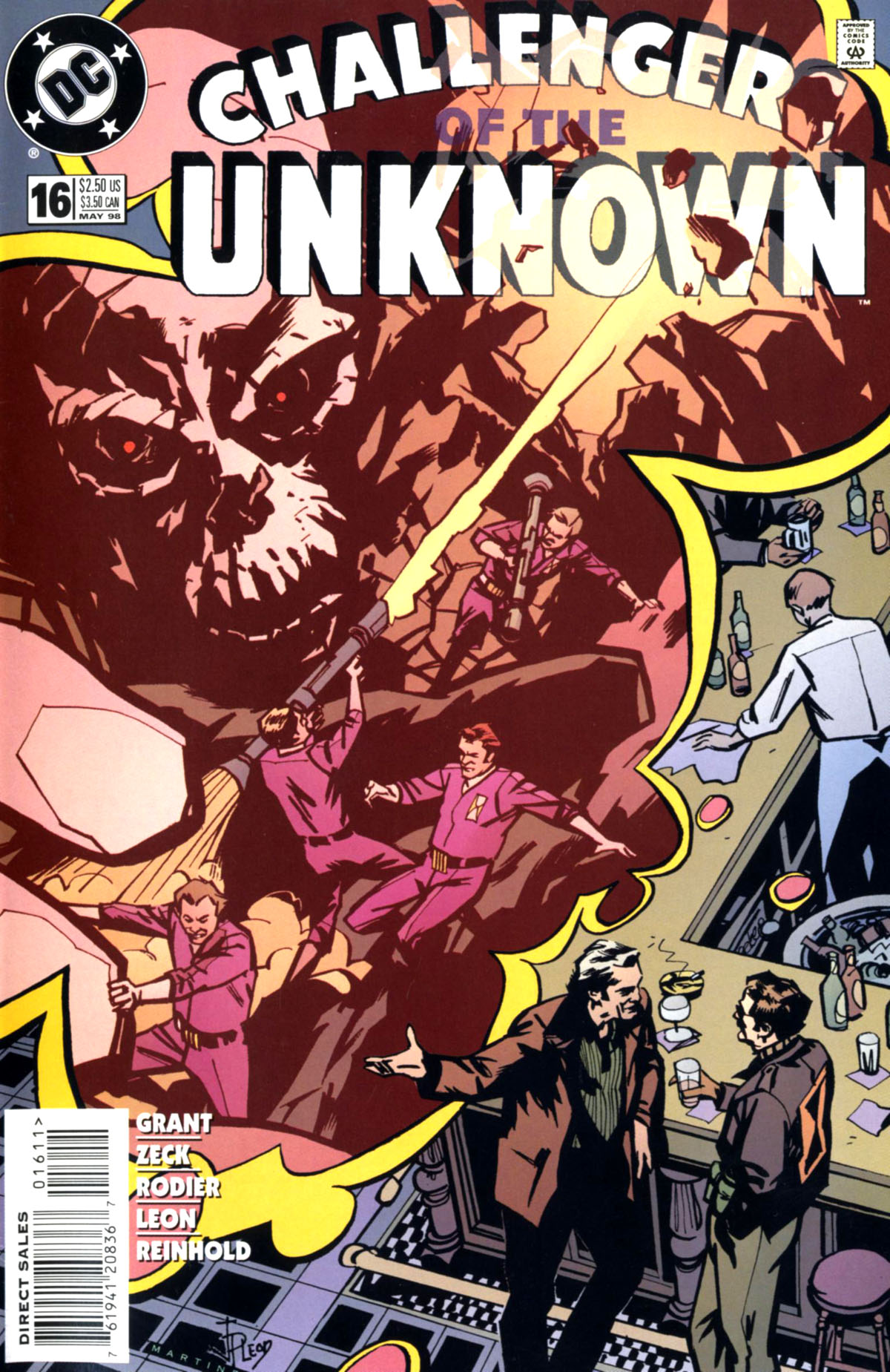 Read online Challengers of the Unknown (1997) comic -  Issue #16 - 1
