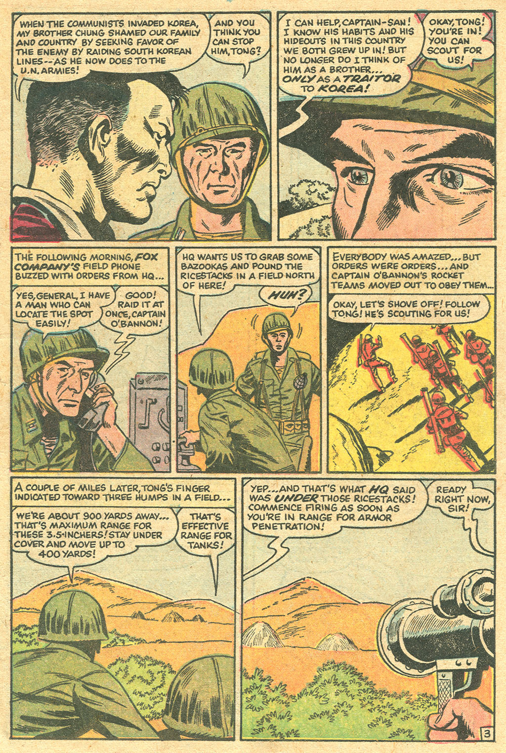Read online Marines in Action comic -  Issue #9 - 5