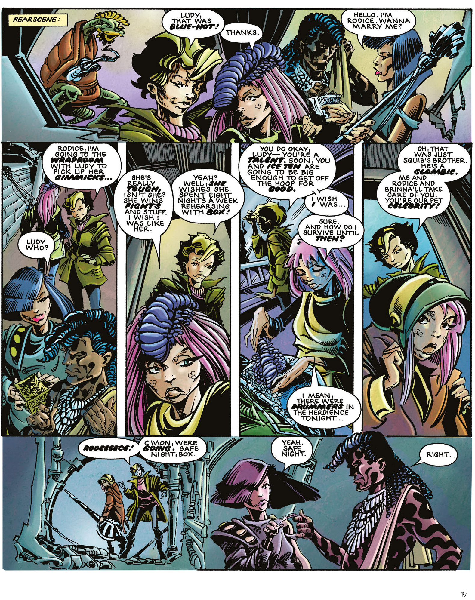Read online The Ballad of Halo Jones: Full Colour Omnibus Edition comic -  Issue # TPB (Part 1) - 21