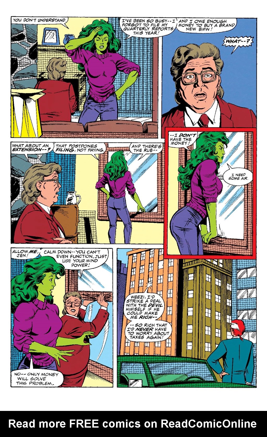 Read online She-Hulk Epic Collection comic -  Issue # The Cosmic Squish Principle (Part 4) - 51
