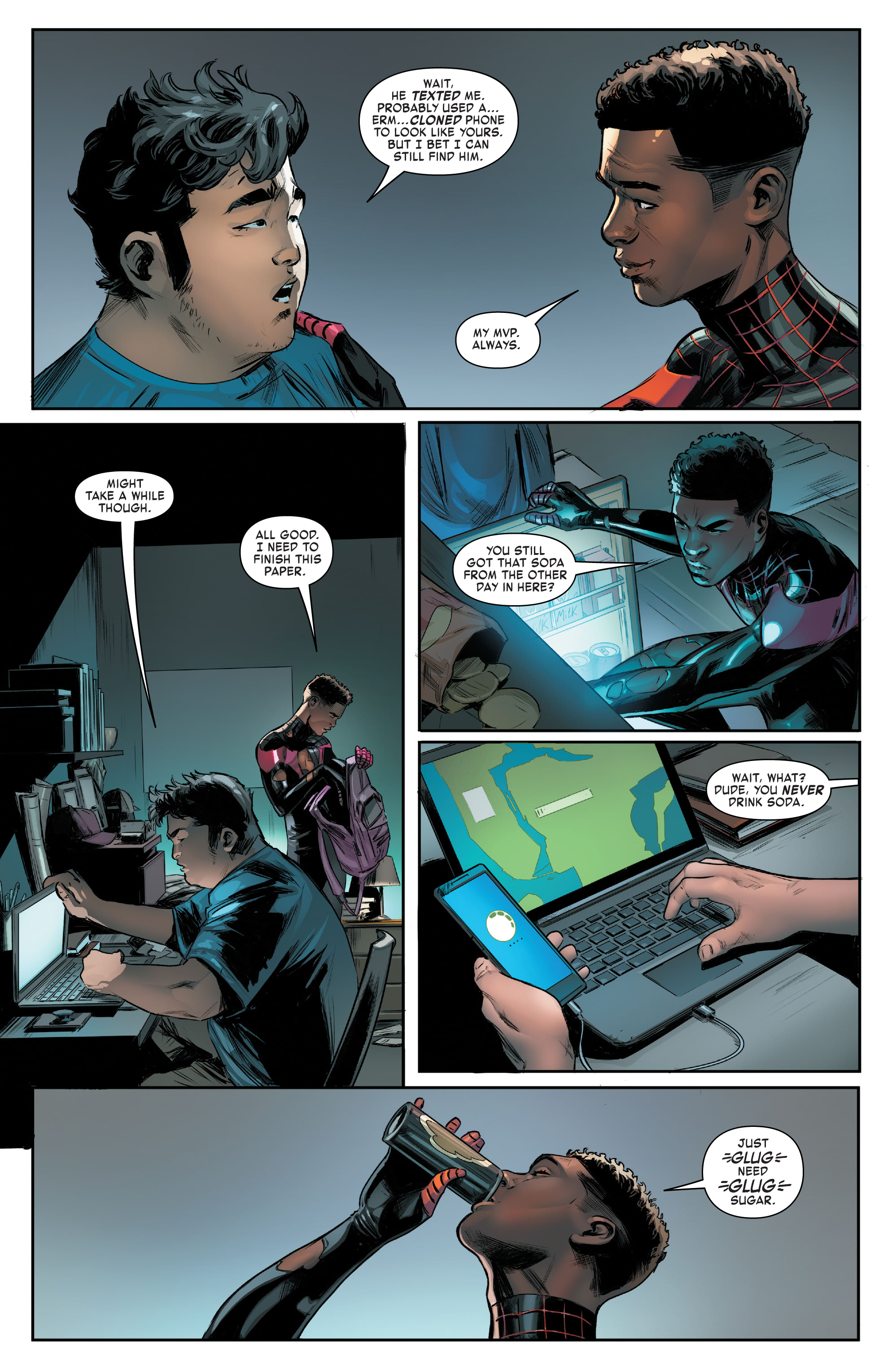 Read online Miles Morales: Spider-Man By Saladin Ahmed Omnibus comic -  Issue # TPB (Part 7) - 47