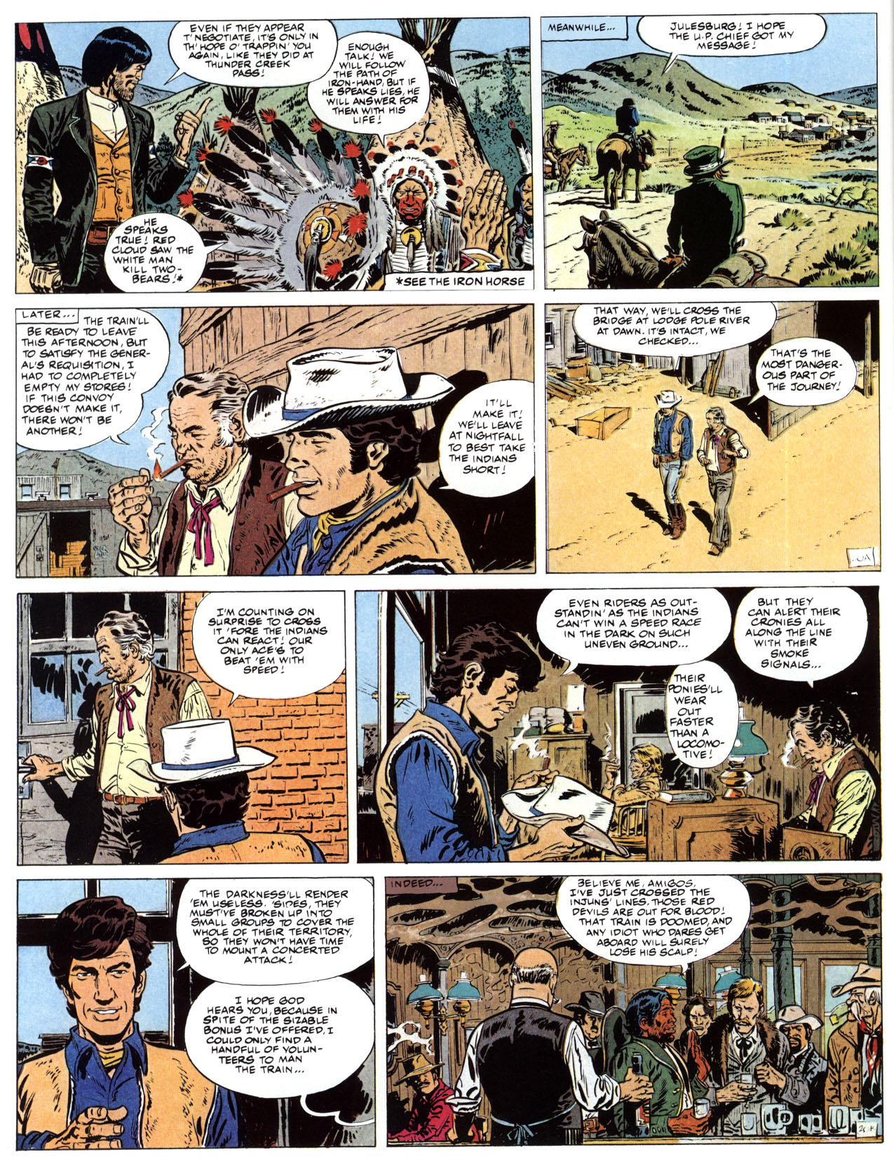 Read online Epic Graphic Novel: Lieutenant Blueberry comic -  Issue #2 - 24