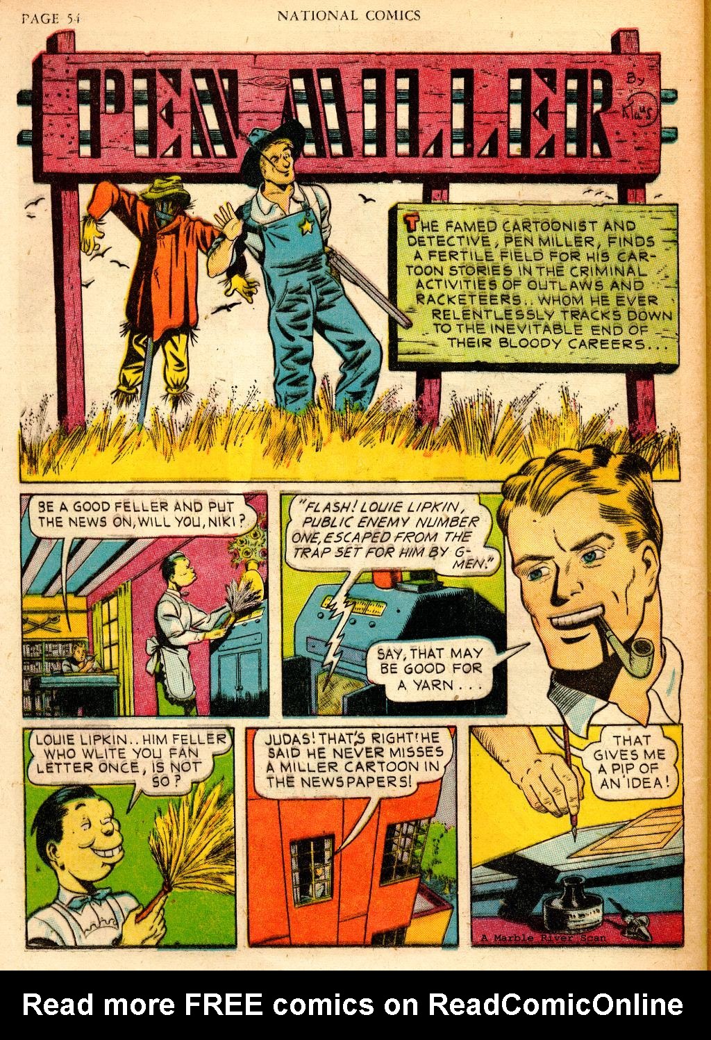 Read online National Comics comic -  Issue #17 - 55