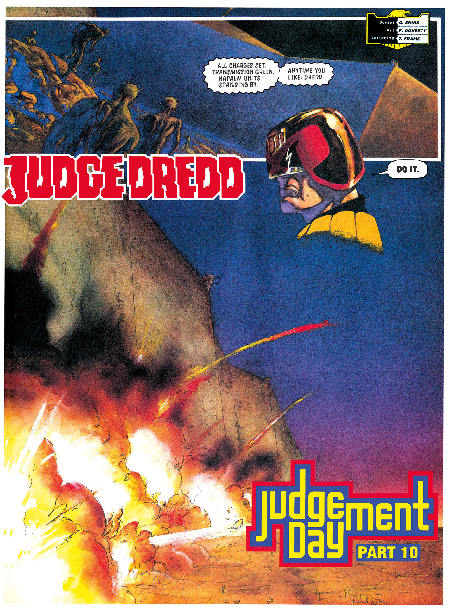 Read online Essential Judge Dredd: Judgement Day comic -  Issue # TPB - 73