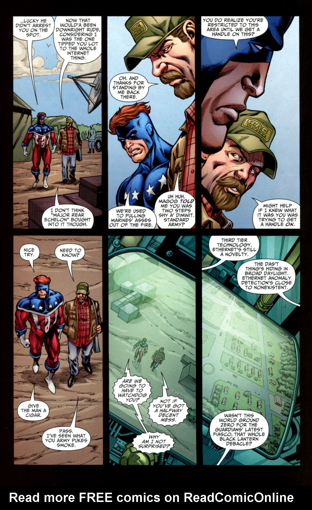 Read online Magog comic -  Issue #8 - 16