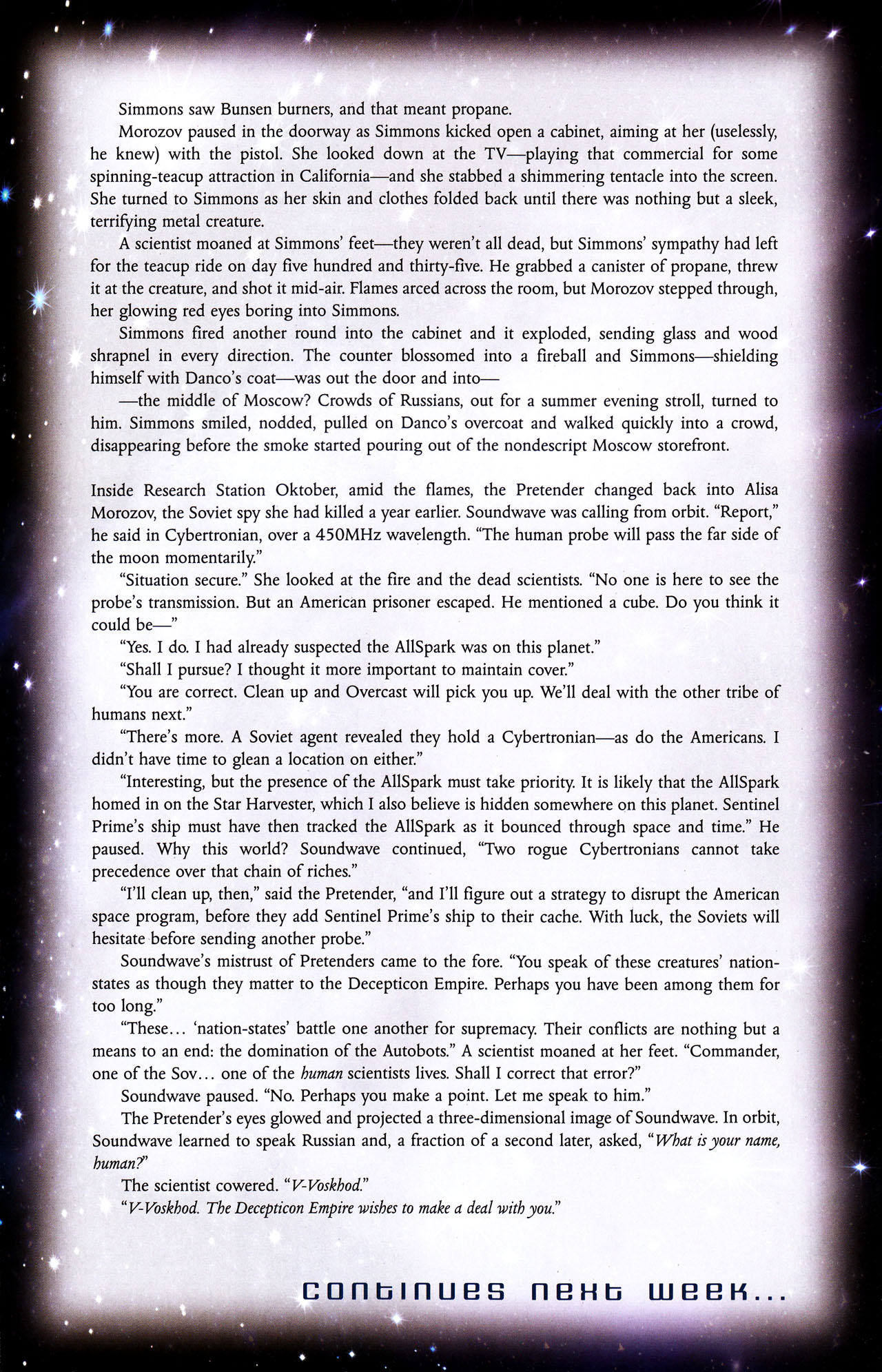 Read online Transformers: Dark of the Moon Movie Adaptation comic -  Issue #2 - 28