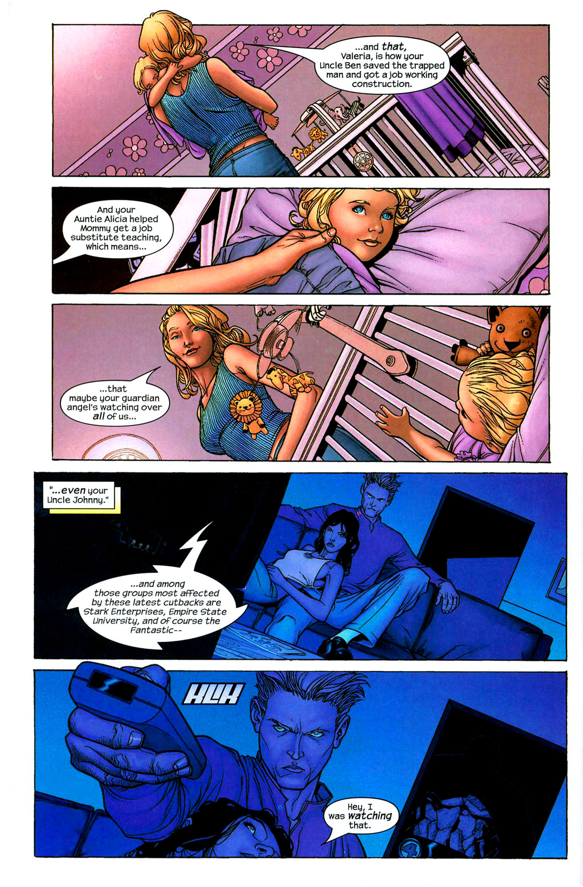 Read online Marvel Knights 4 comic -  Issue #1 - 21