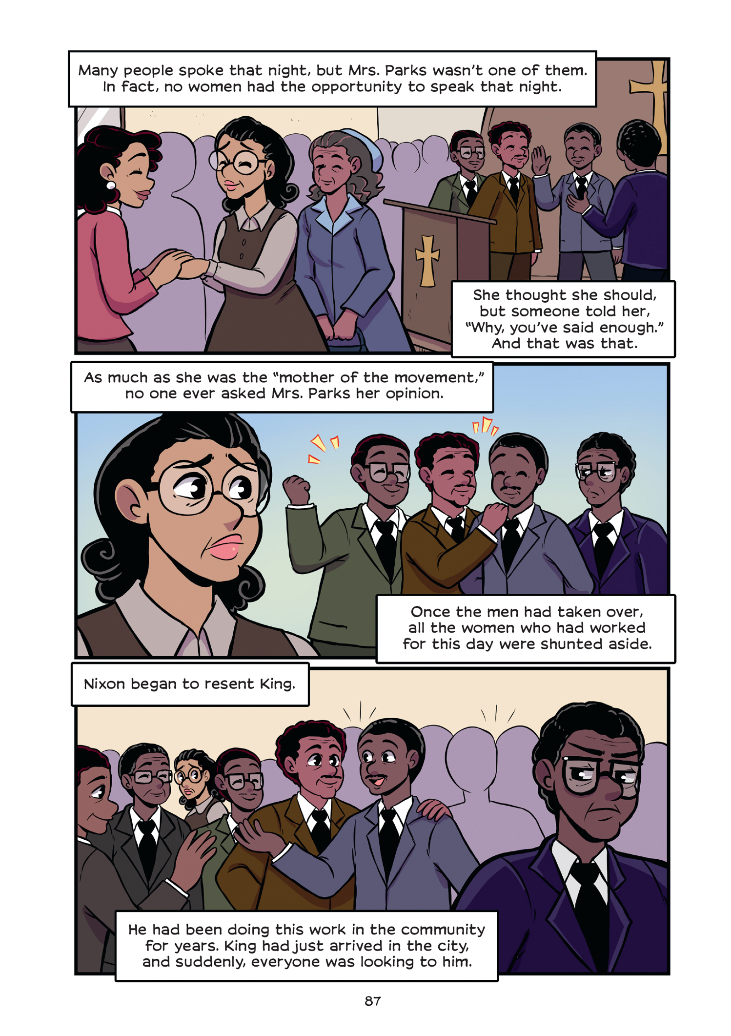 Read online History Comics comic -  Issue # Rosa Parks & Claudette Colvin - Civil Rights Heroes - 92