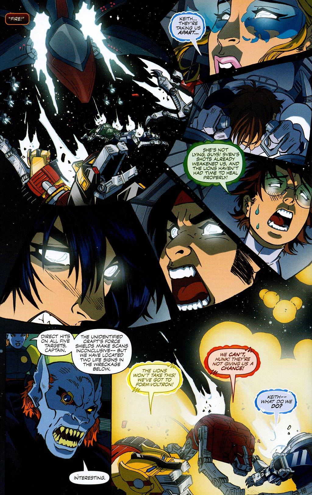 Read online Voltron: Defender of the Universe comic -  Issue #9 - 11