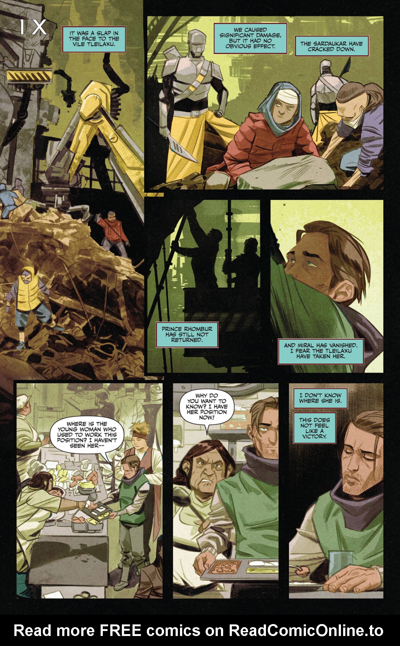 Read online Dune: House Harkonnen comic -  Issue #7 - 16