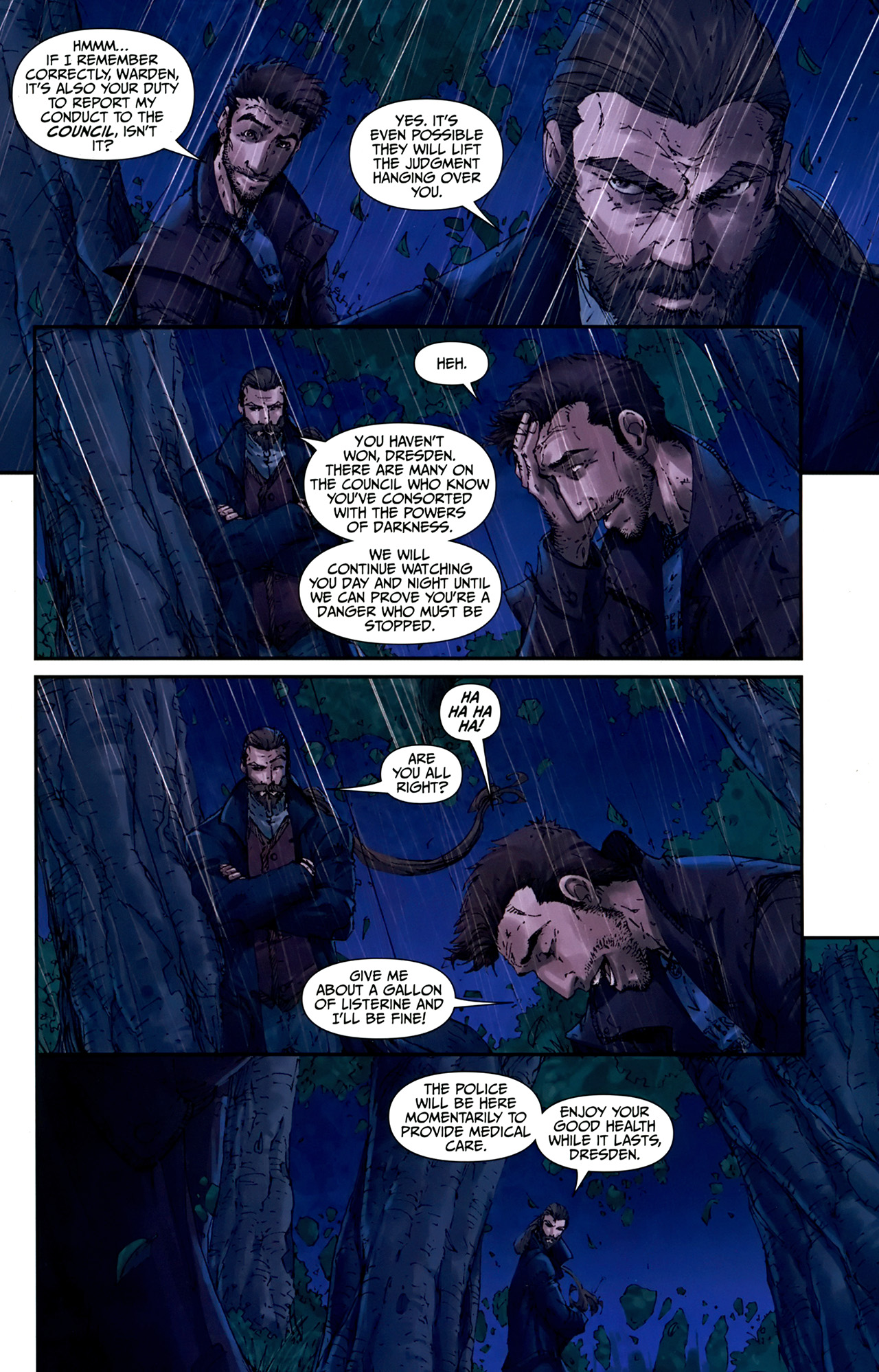 Read online Jim Butcher's The Dresden Files: Storm Front: Volume Two comic -  Issue #4 - 21