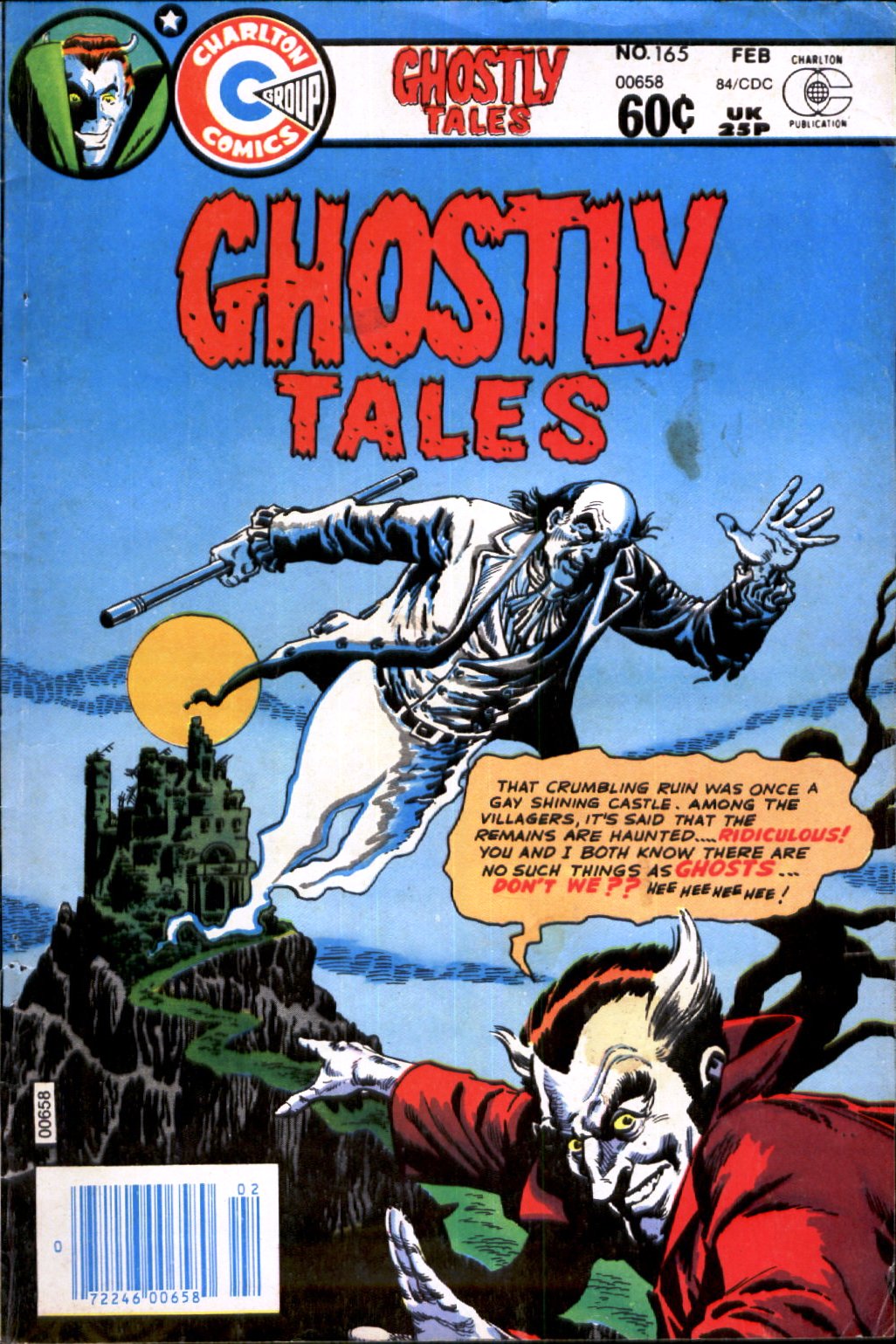Read online Ghostly Tales comic -  Issue #165 - 1