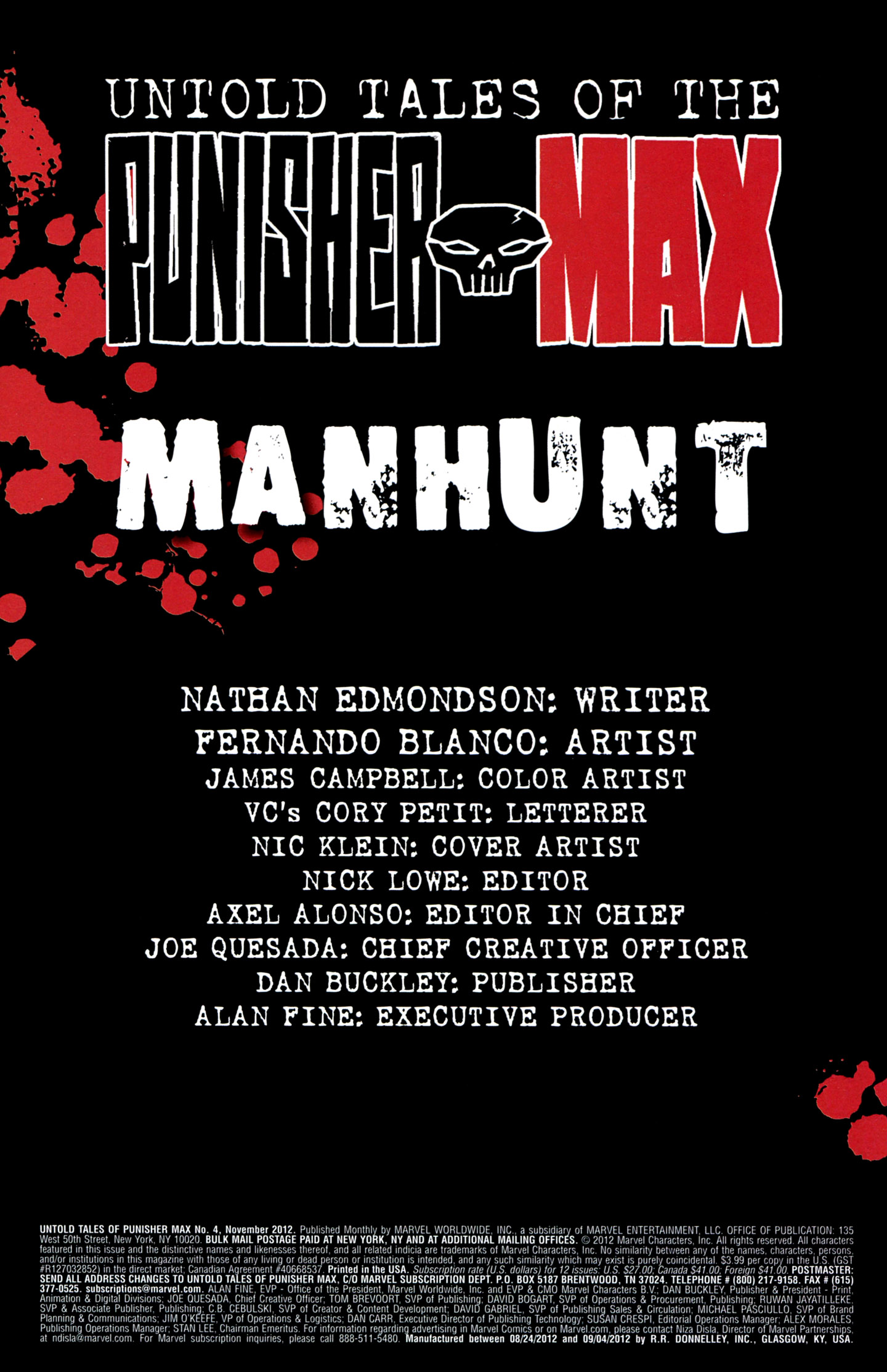 Read online Untold Tales of Punisher MAX comic -  Issue #4 - 2