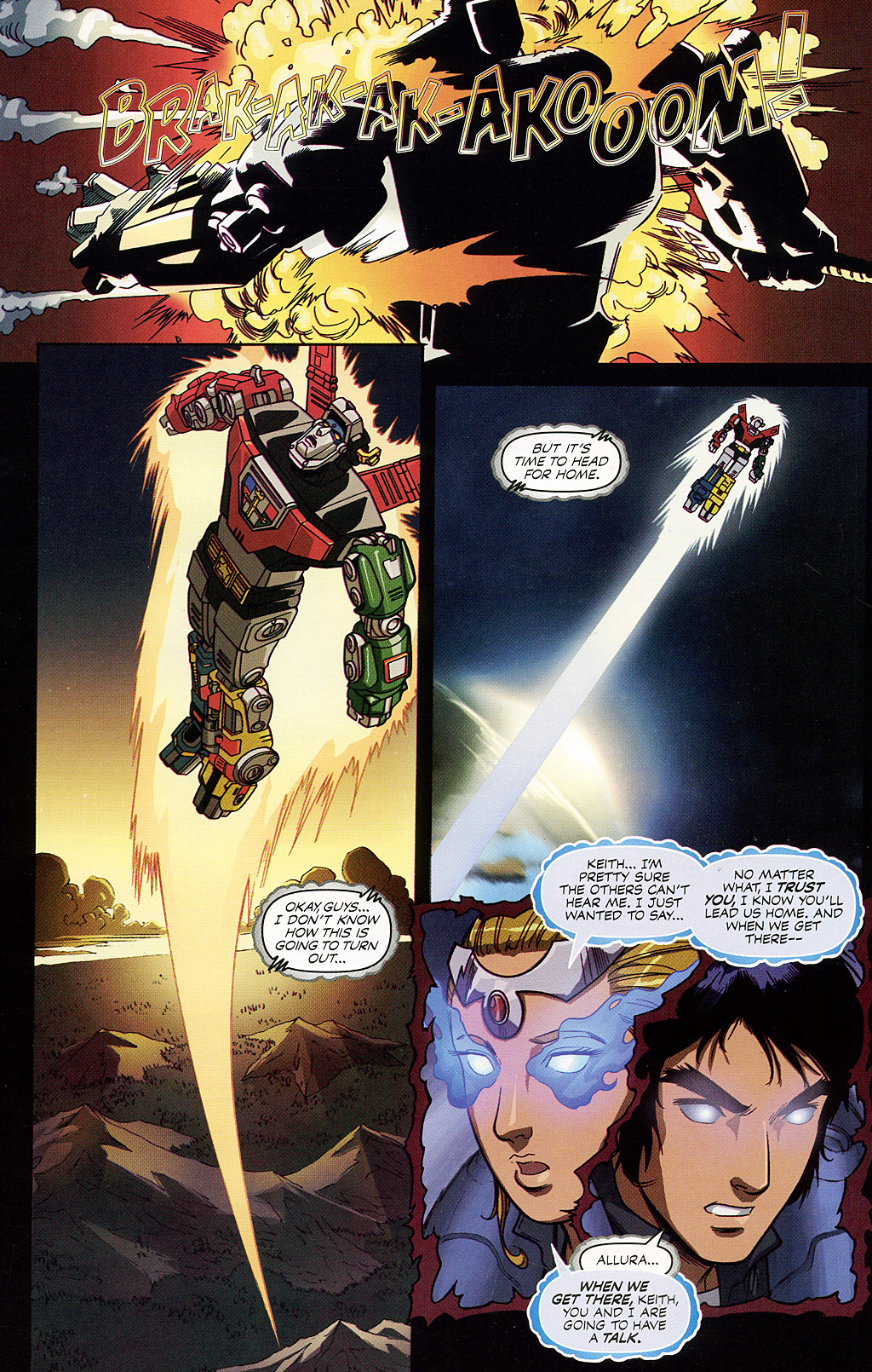 Read online Voltron: Defender of the Universe comic -  Issue #3 - 22