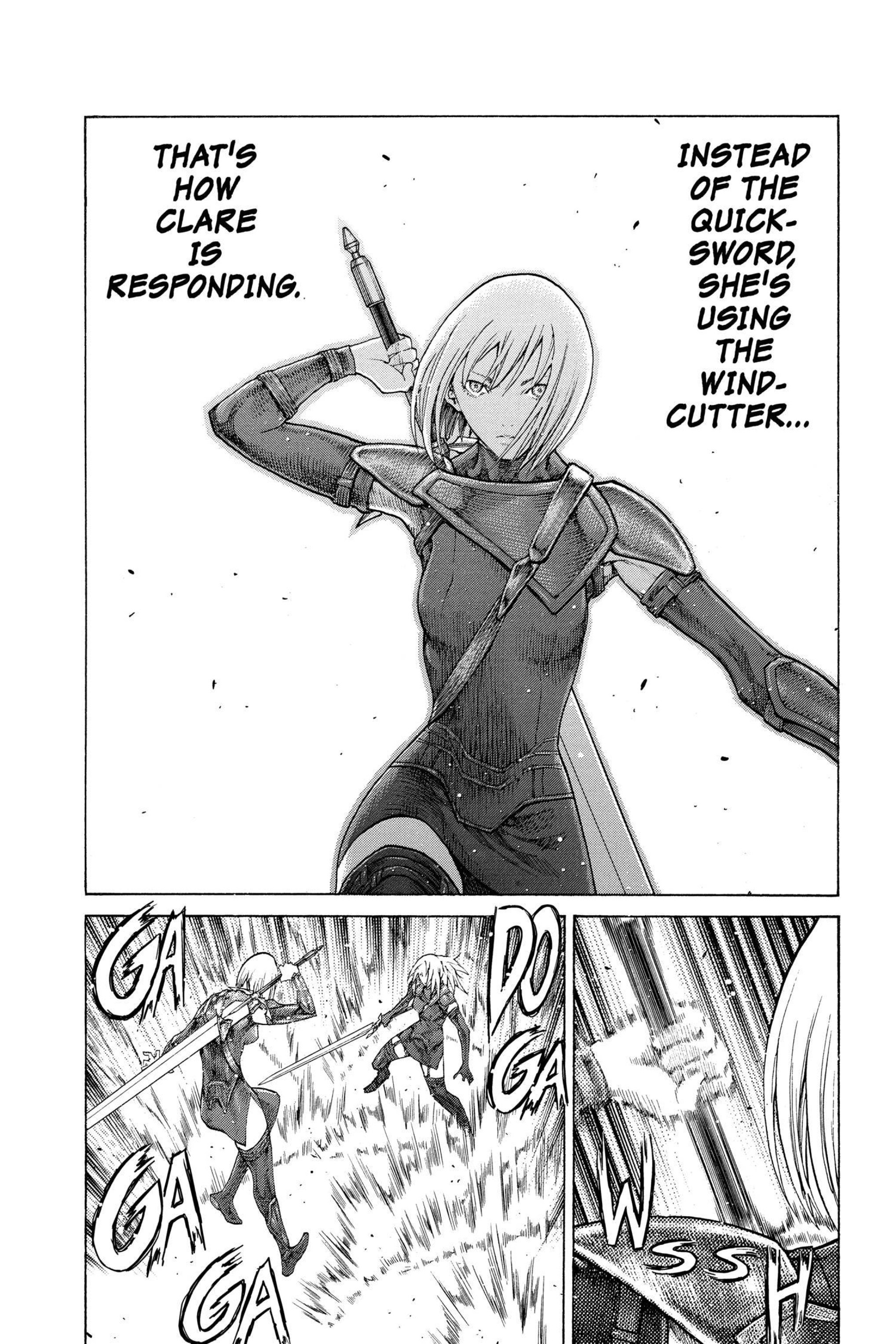 Read online Claymore comic -  Issue #12 - 112
