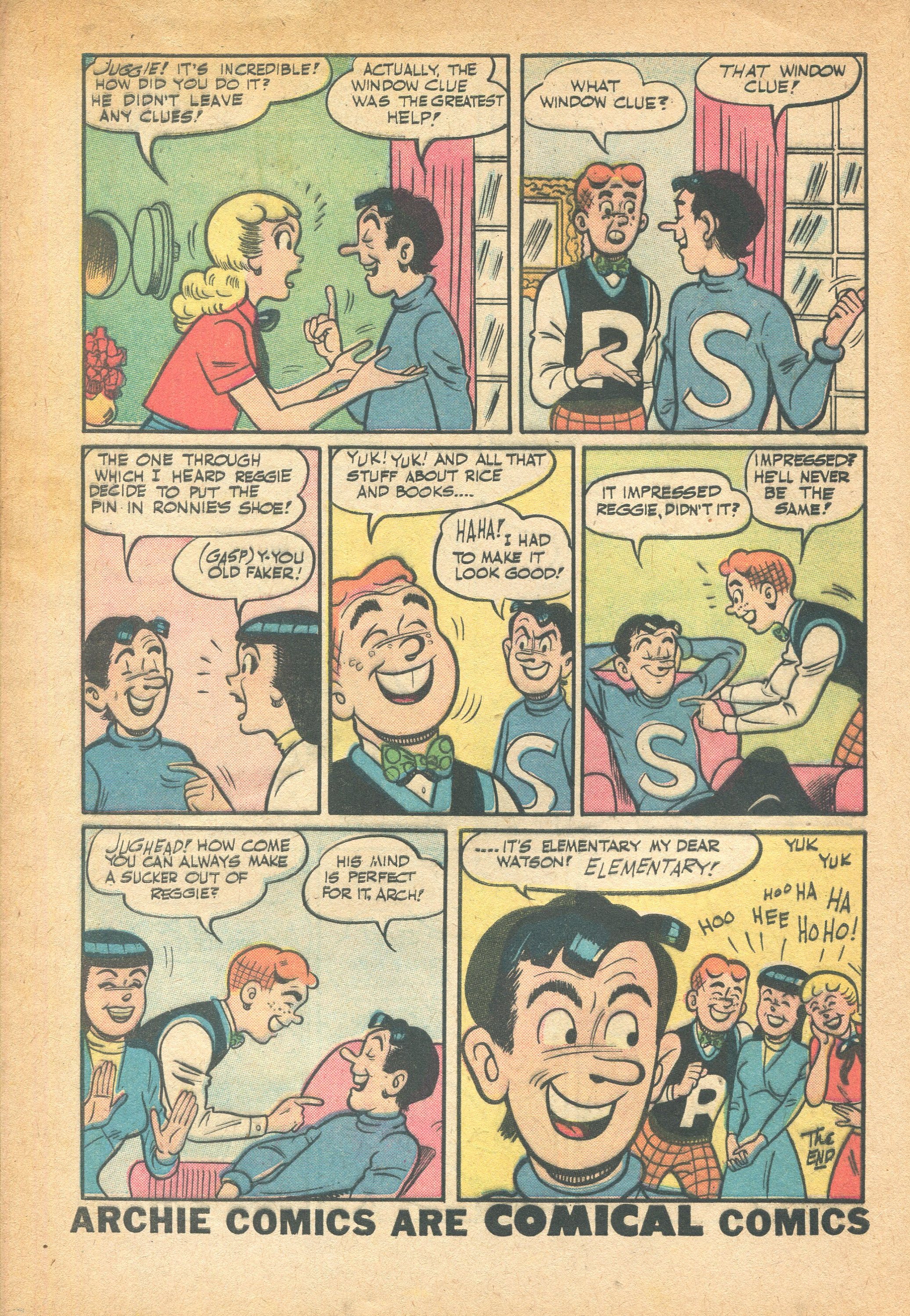 Read online Archie's Pal Jughead Comics comic -  Issue #46 - 34