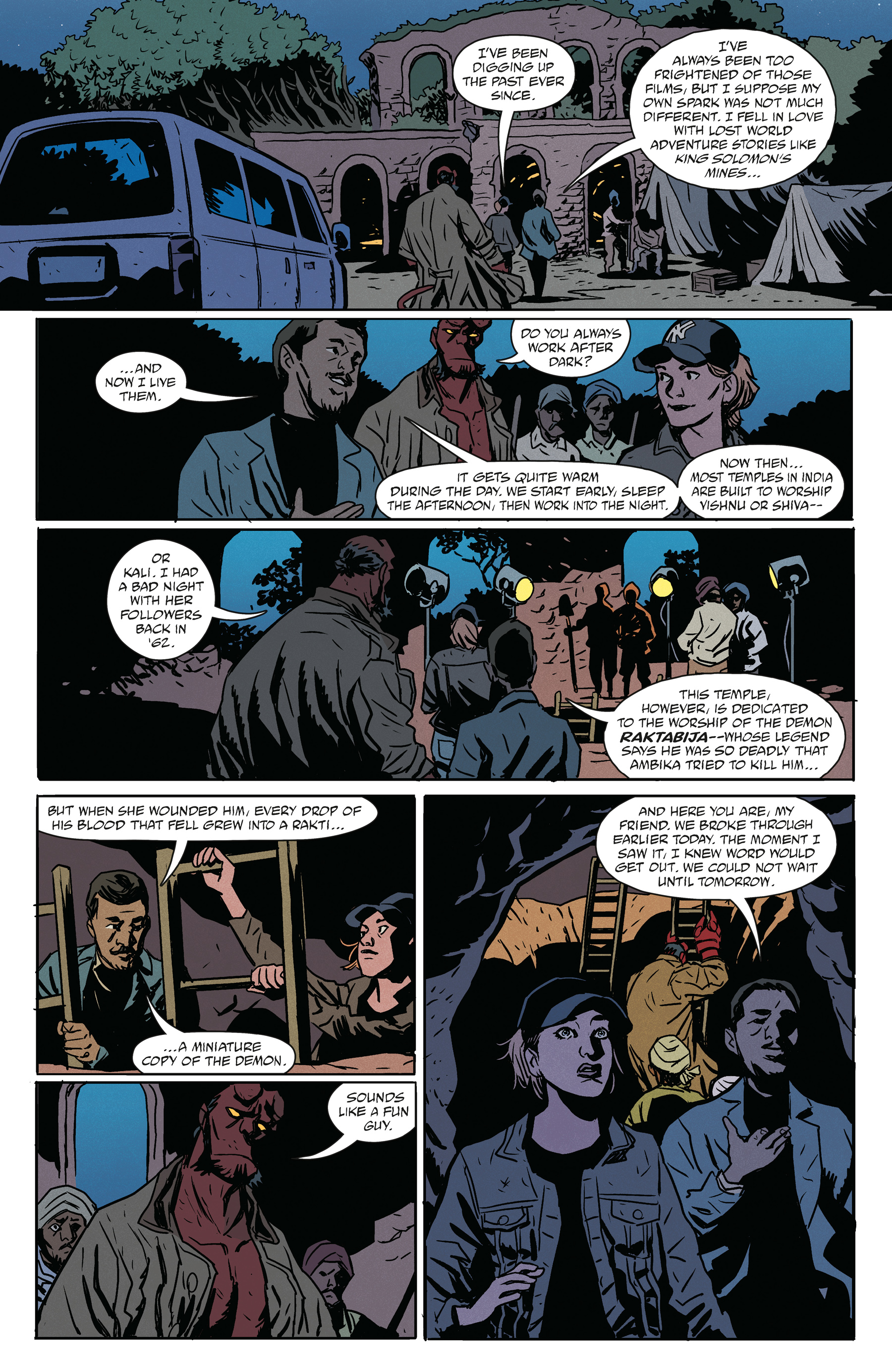 Read online Hellboy in Love comic -  Issue #5 - 8