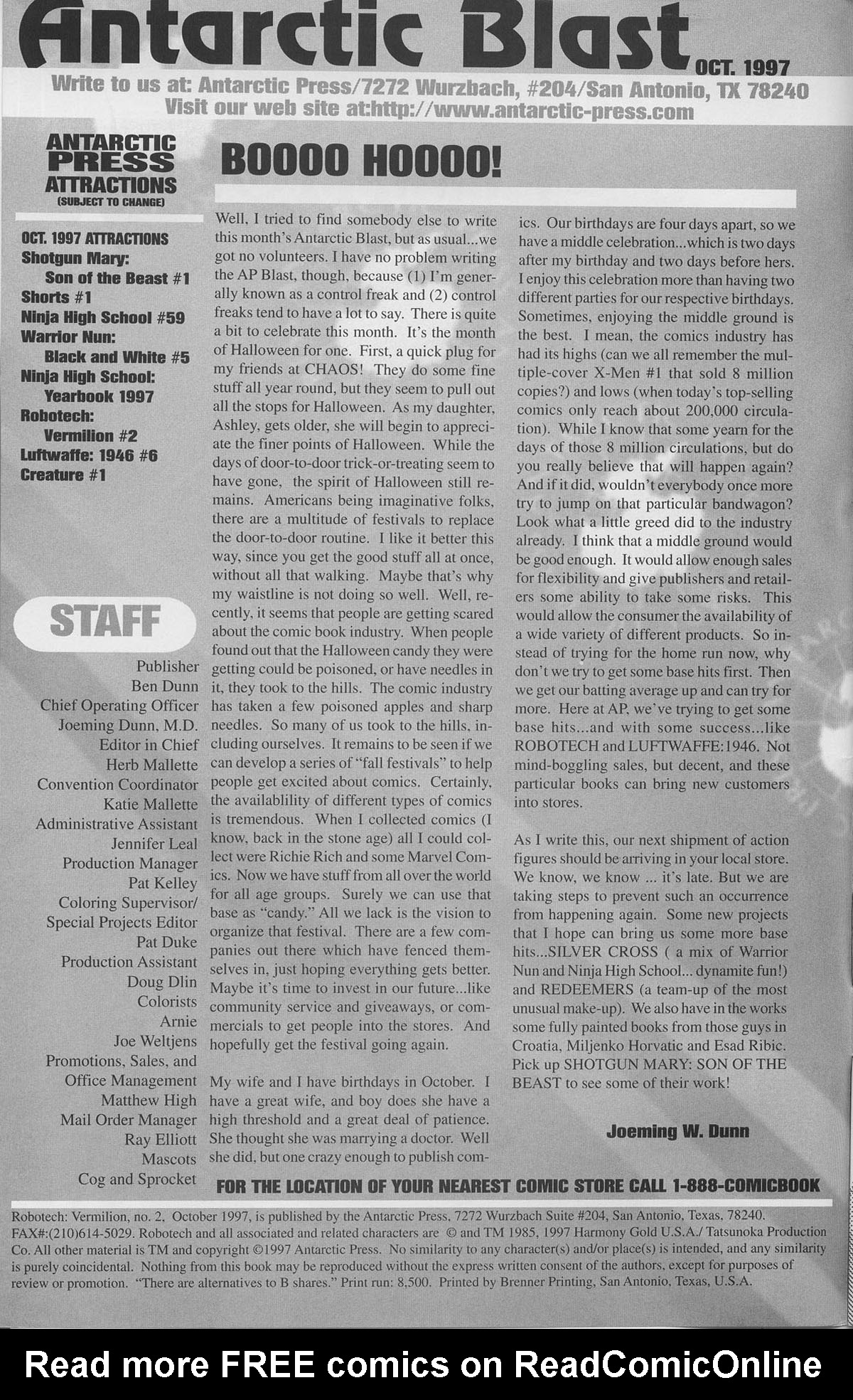 Read online Robotech Vermilion comic -  Issue #2 - 2