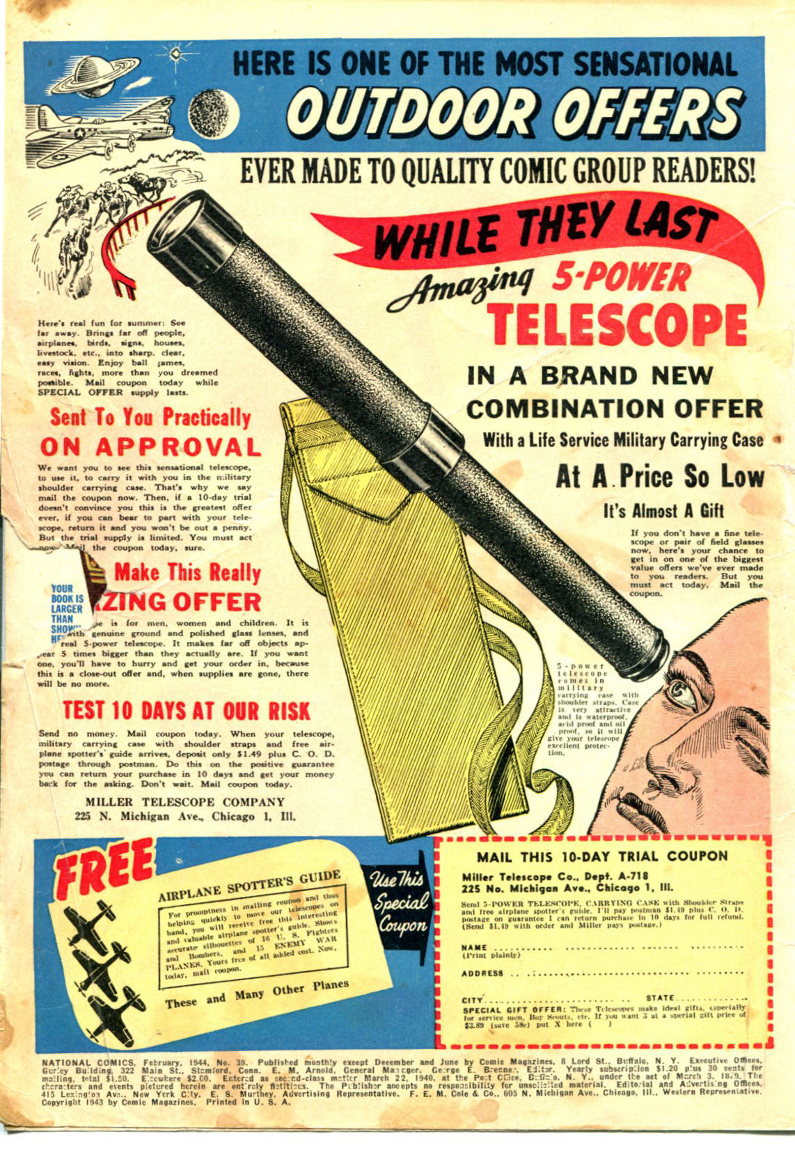 Read online National Comics comic -  Issue #39 - 2