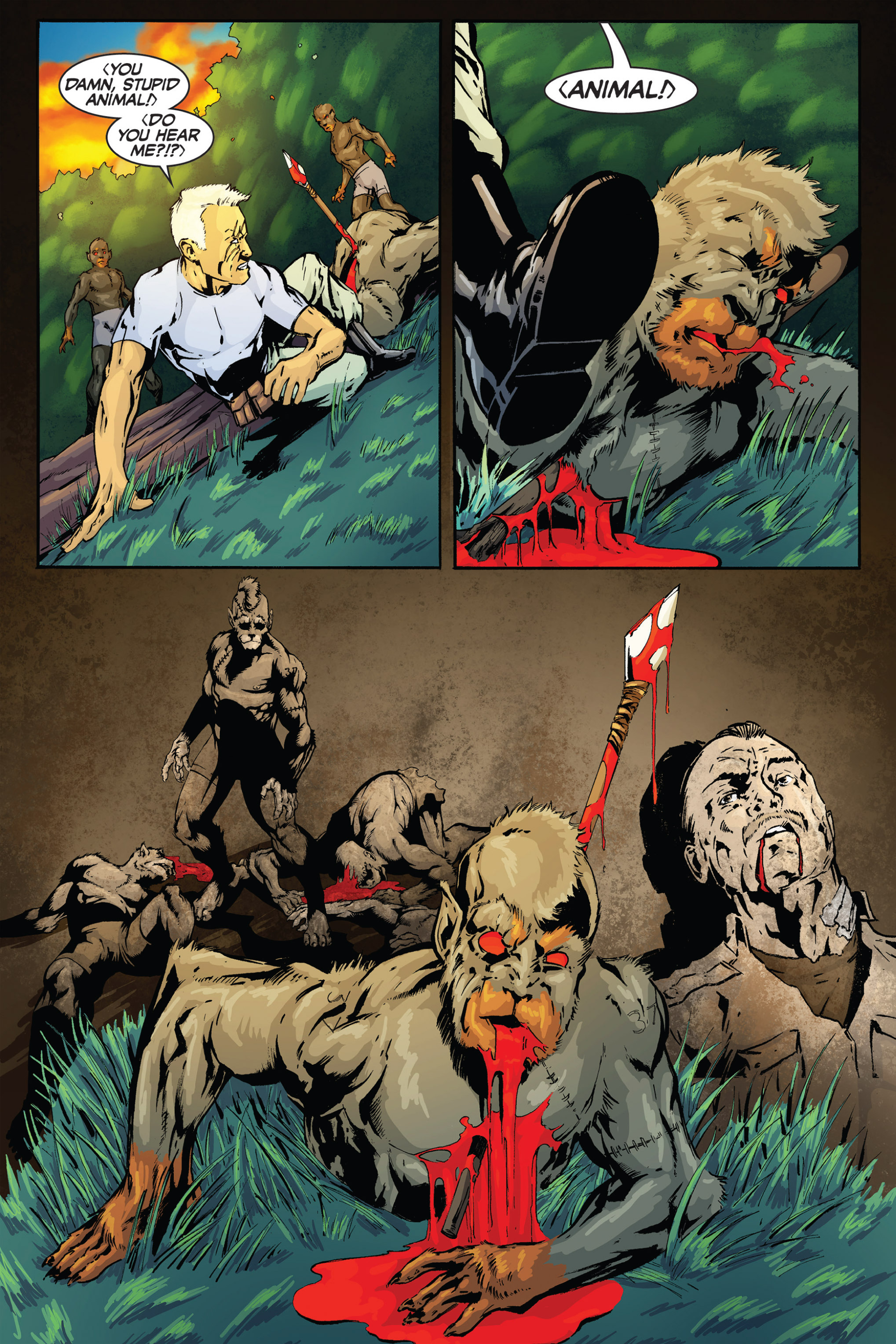 Read online The Army of Dr. Moreau comic -  Issue #6 - 22