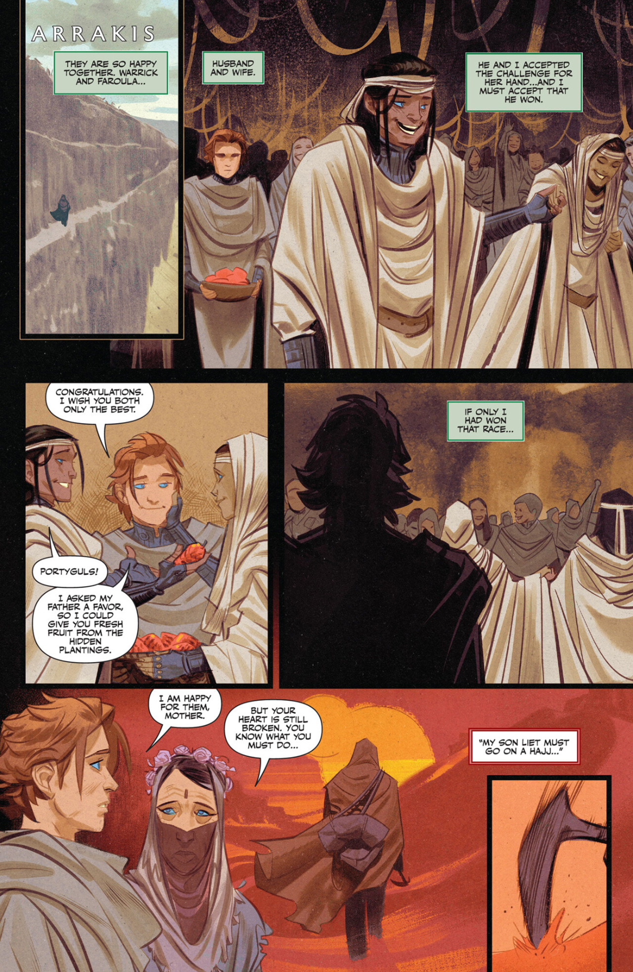 Read online Dune: House Harkonnen comic -  Issue #7 - 14