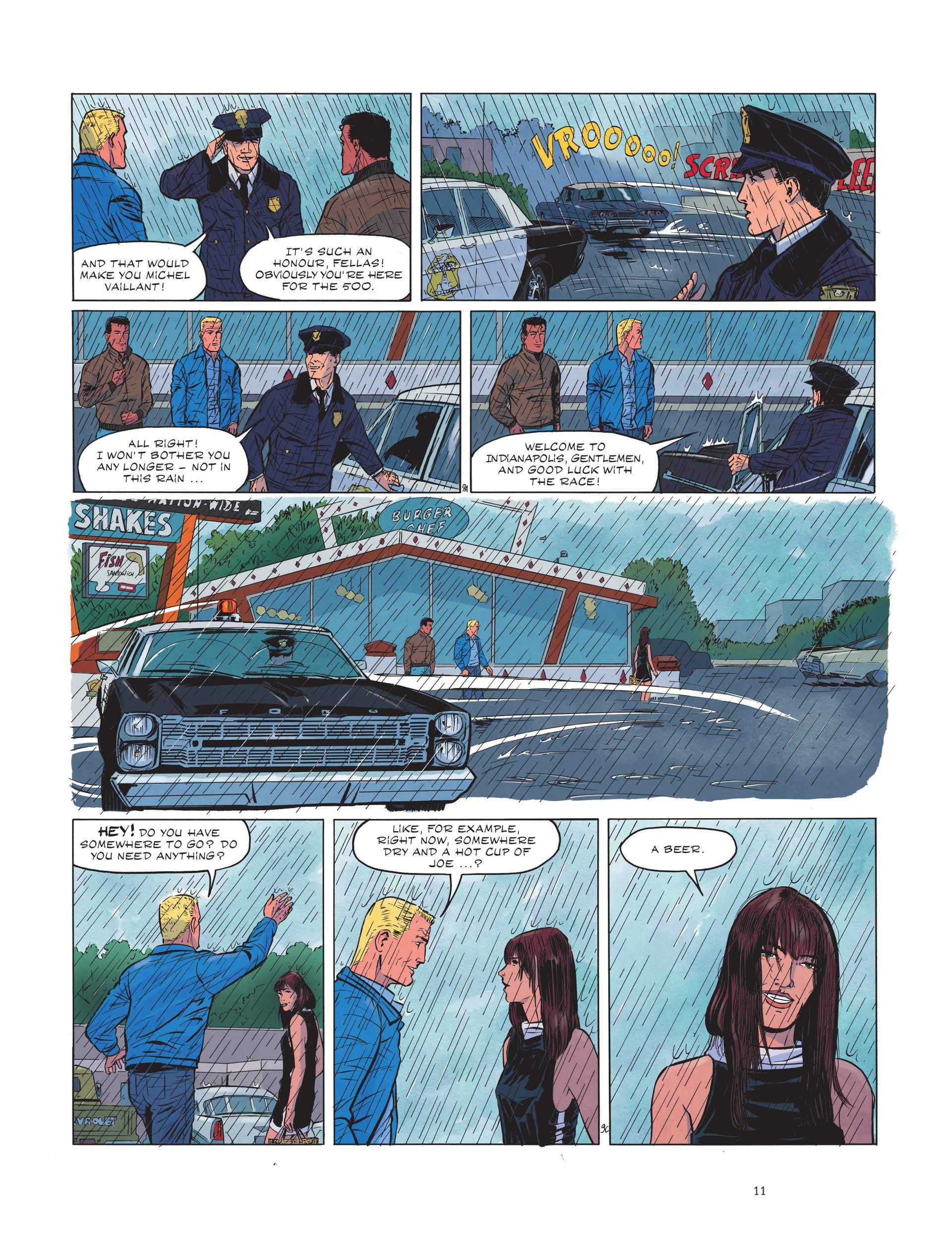 Read online Michel Vaillant: Legendary Races: In the Hell of Indianapolis comic -  Issue # Full - 13