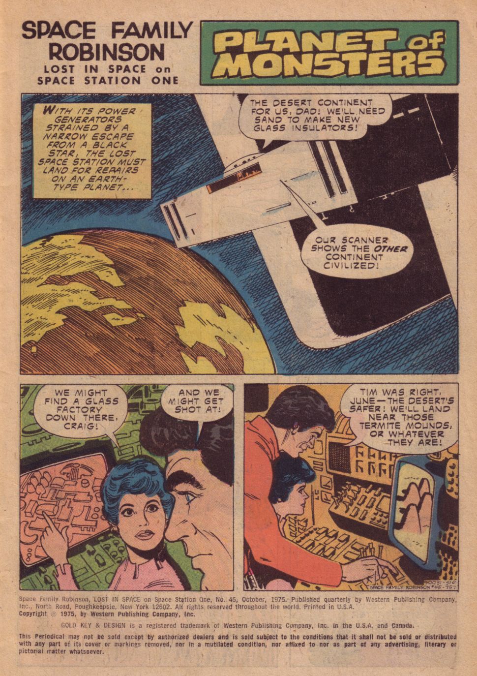 Read online Space Family Robinson comic -  Issue #45 - 3