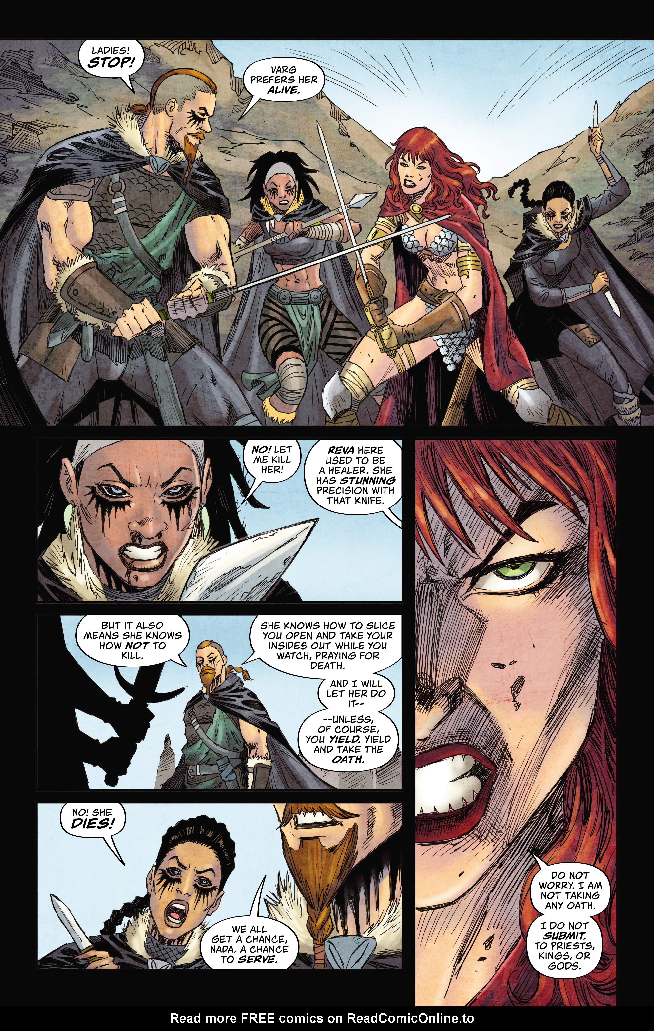 Read online Red Sonja (2023) comic -  Issue #3 - 12