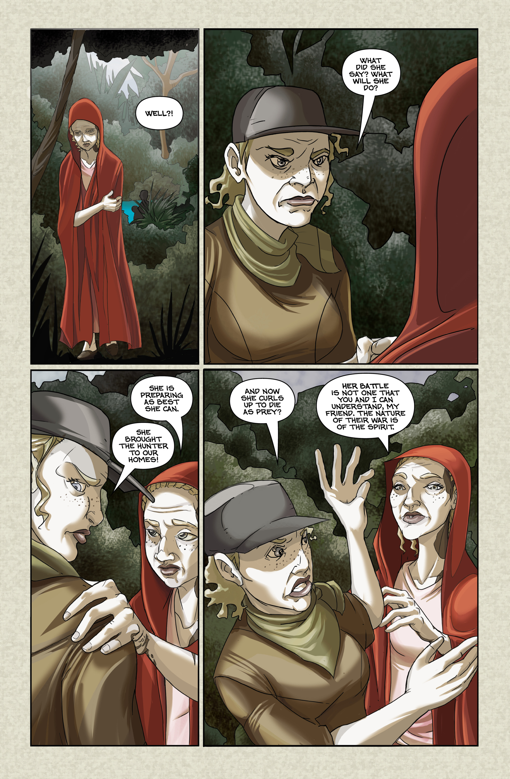 Read online Flesh of White comic -  Issue #3 - 10