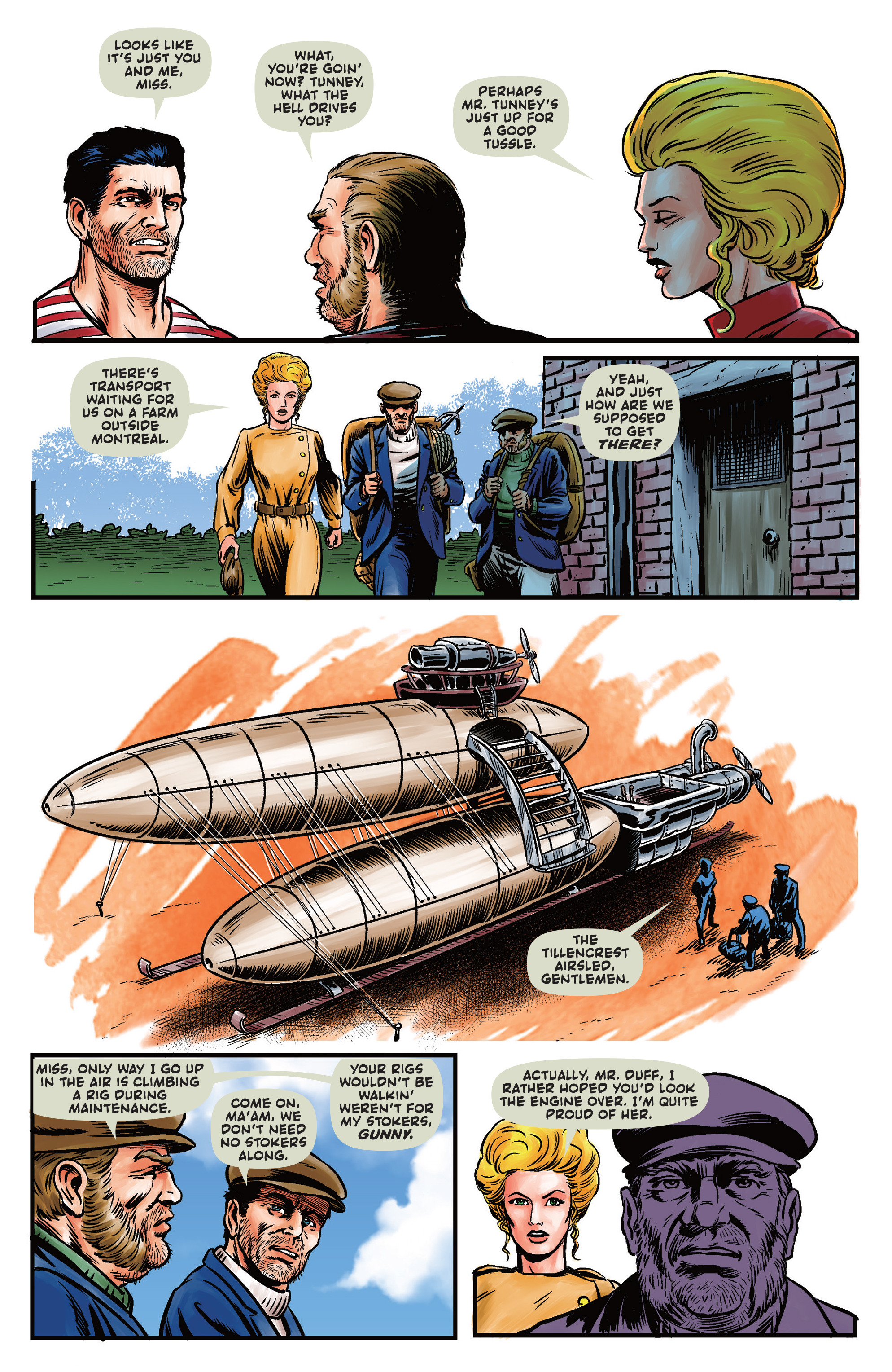 Read online Larry Blamire’s Steam Wars comic -  Issue #2 - 9