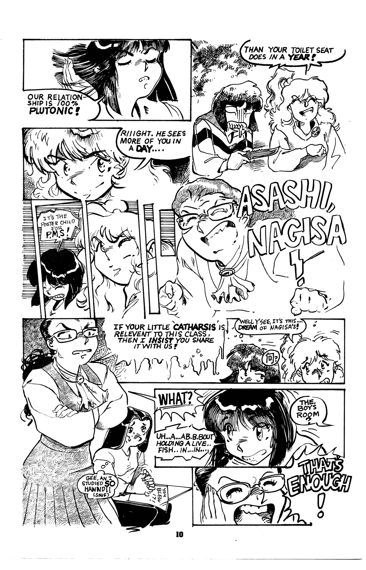 Read online Girls of Ninja High School comic -  Issue #3 - 11
